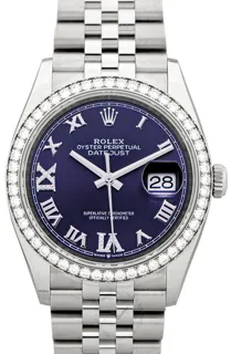 Rolex Datejust 126284RBR-0013 White gold and Stainless steel