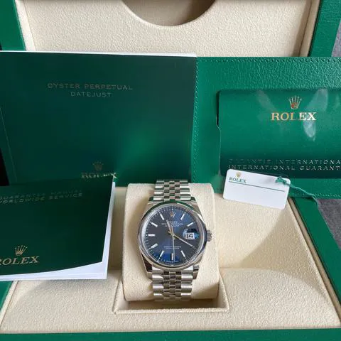 Rolex Datejust 36 126200 36mm Stainless steel Blue 4