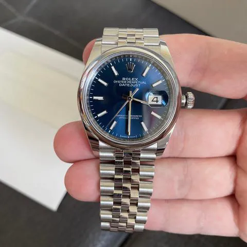 Rolex Datejust 36 126200 36mm Stainless steel Blue 5