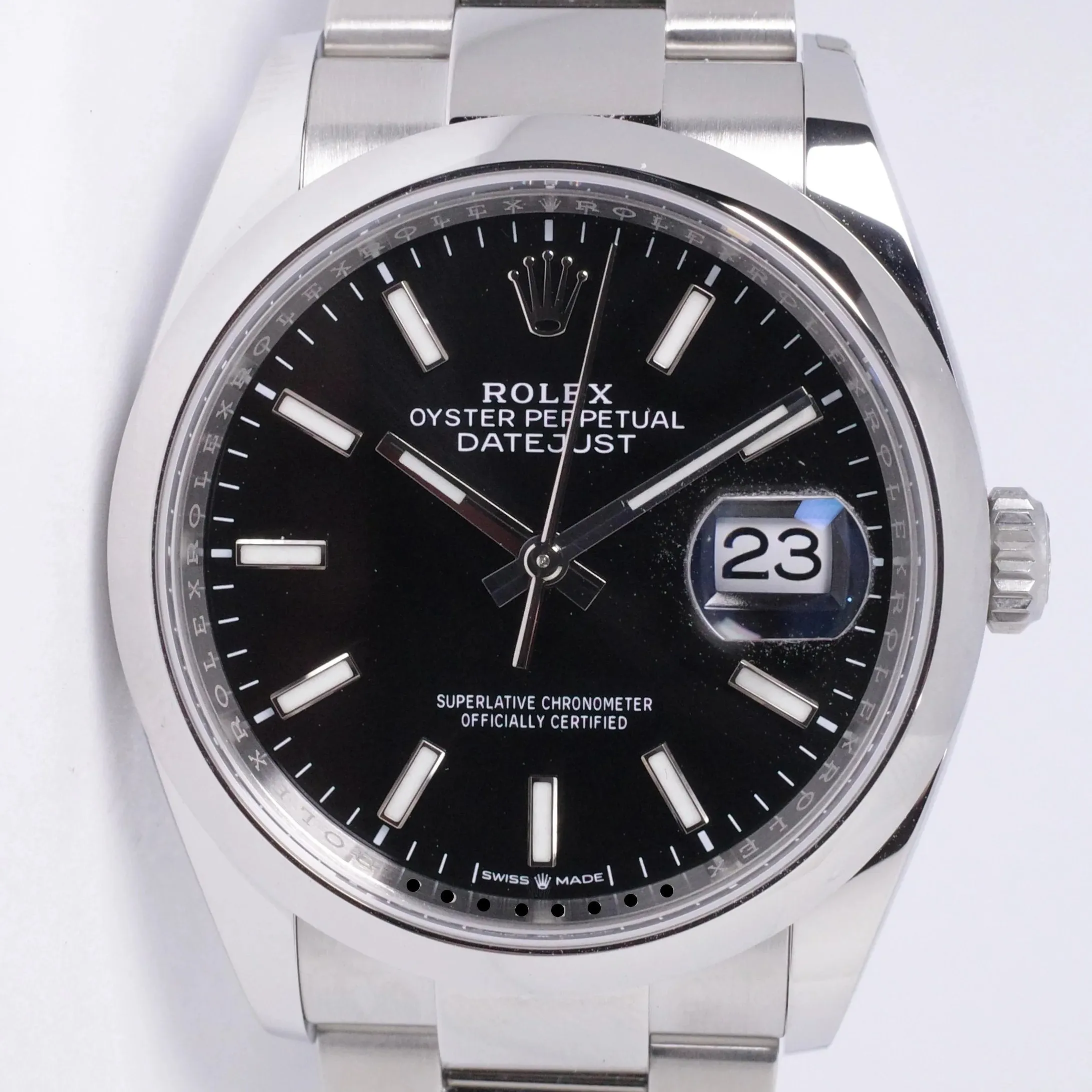 Rolex Datejust 36 126200 36mm Stainless steel Black