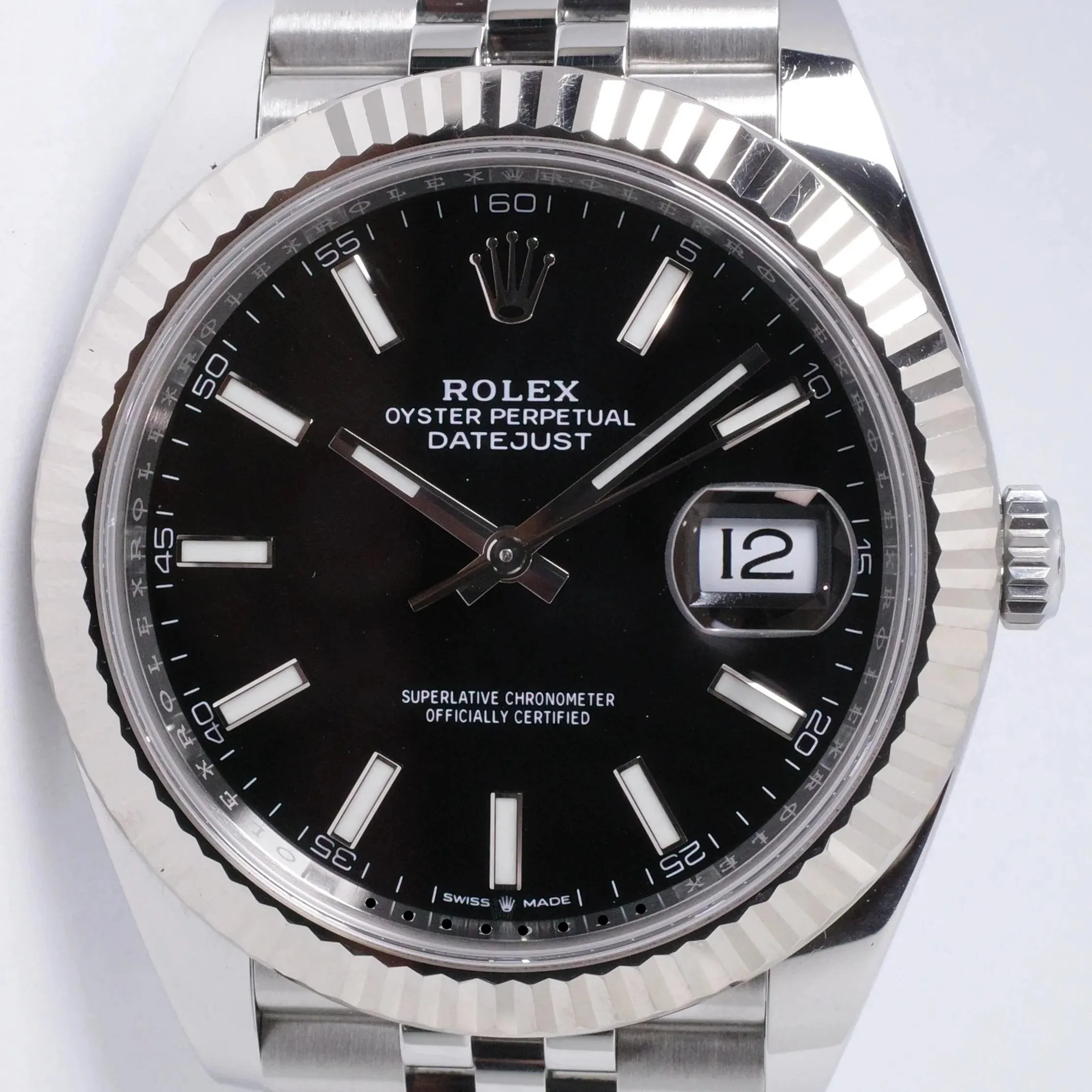 Rolex Datejust 41 126334 41mm Stainless steel Black