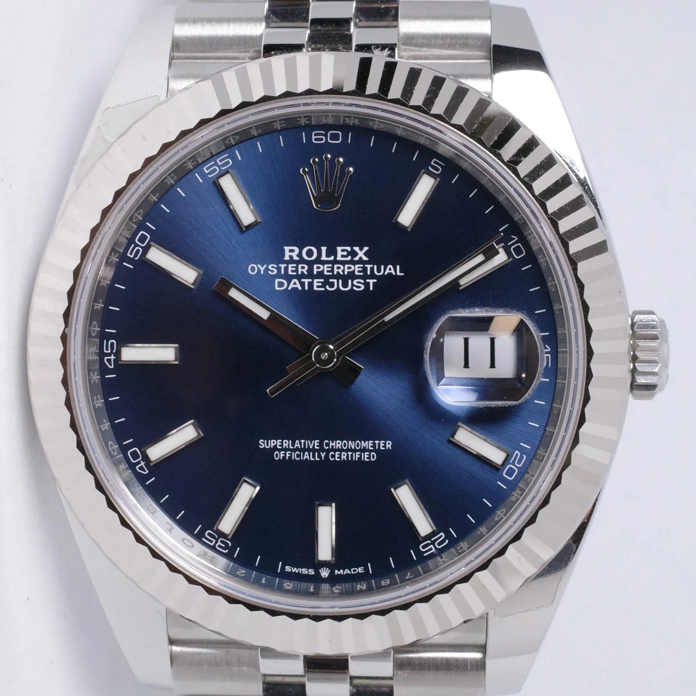 Rolex Datejust 41 126334 41mm Stainless steel Blue