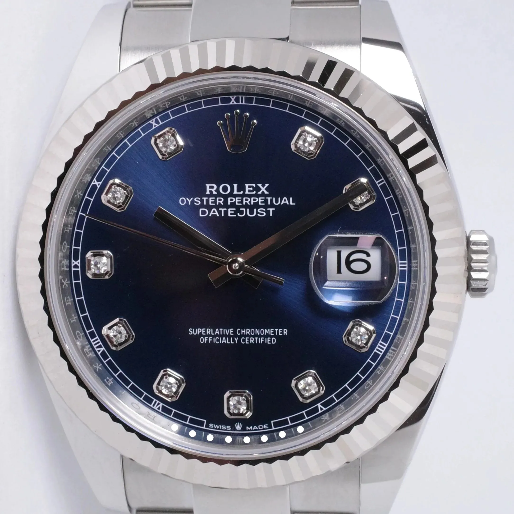 Rolex Datejust 41 126334 41mm Stainless steel Blue