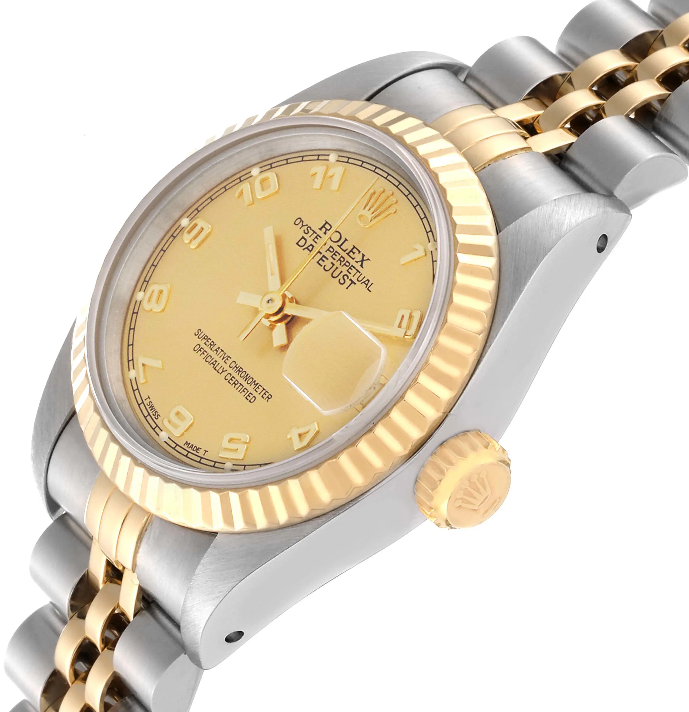 Rolex Datejust 69173G 26mm Stainless steel Champagne 4