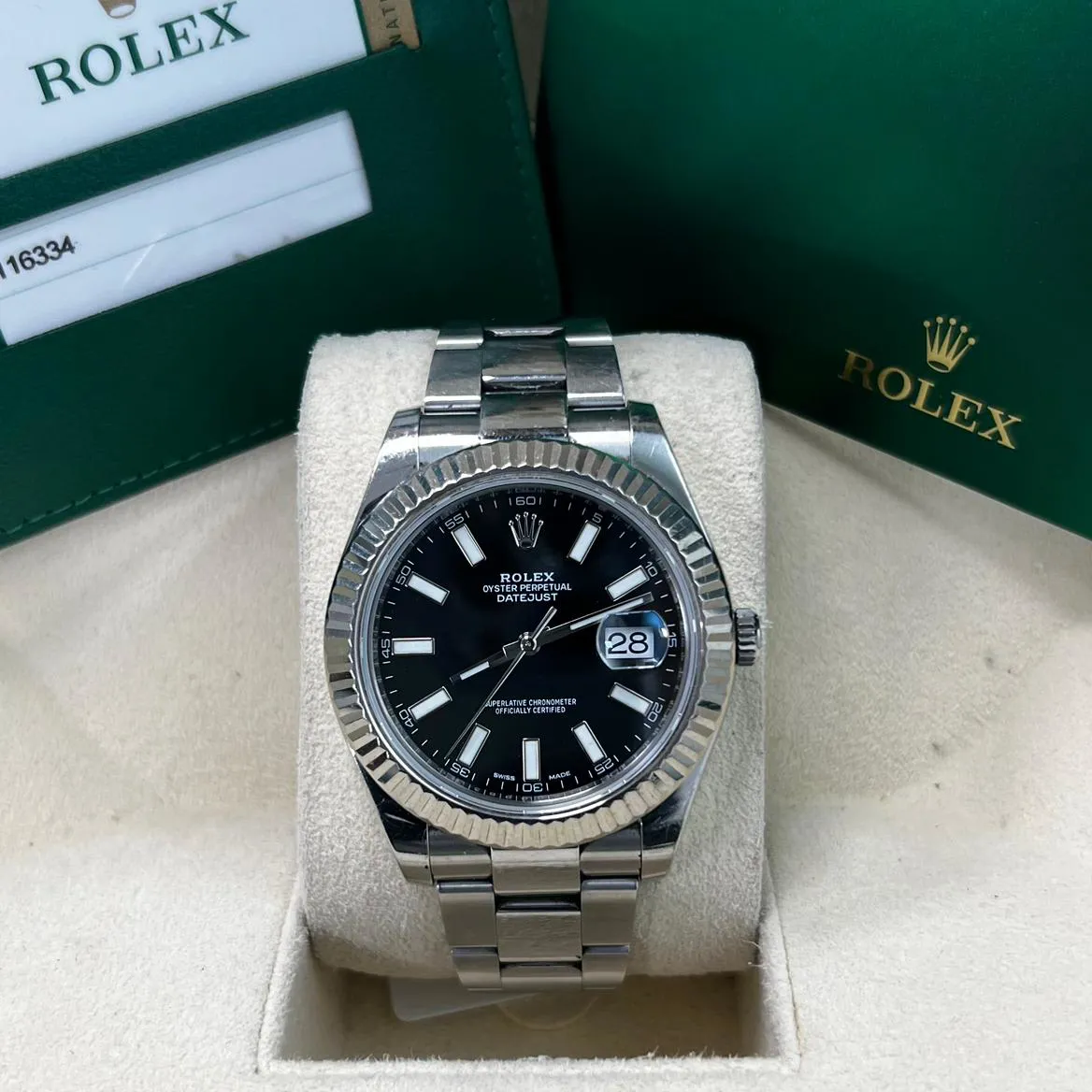 Rolex Datejust II 116334 41mm Stainless steel Black 7