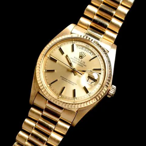 Rolex Day-Date 36 1803 36mm Yellow gold Champagne