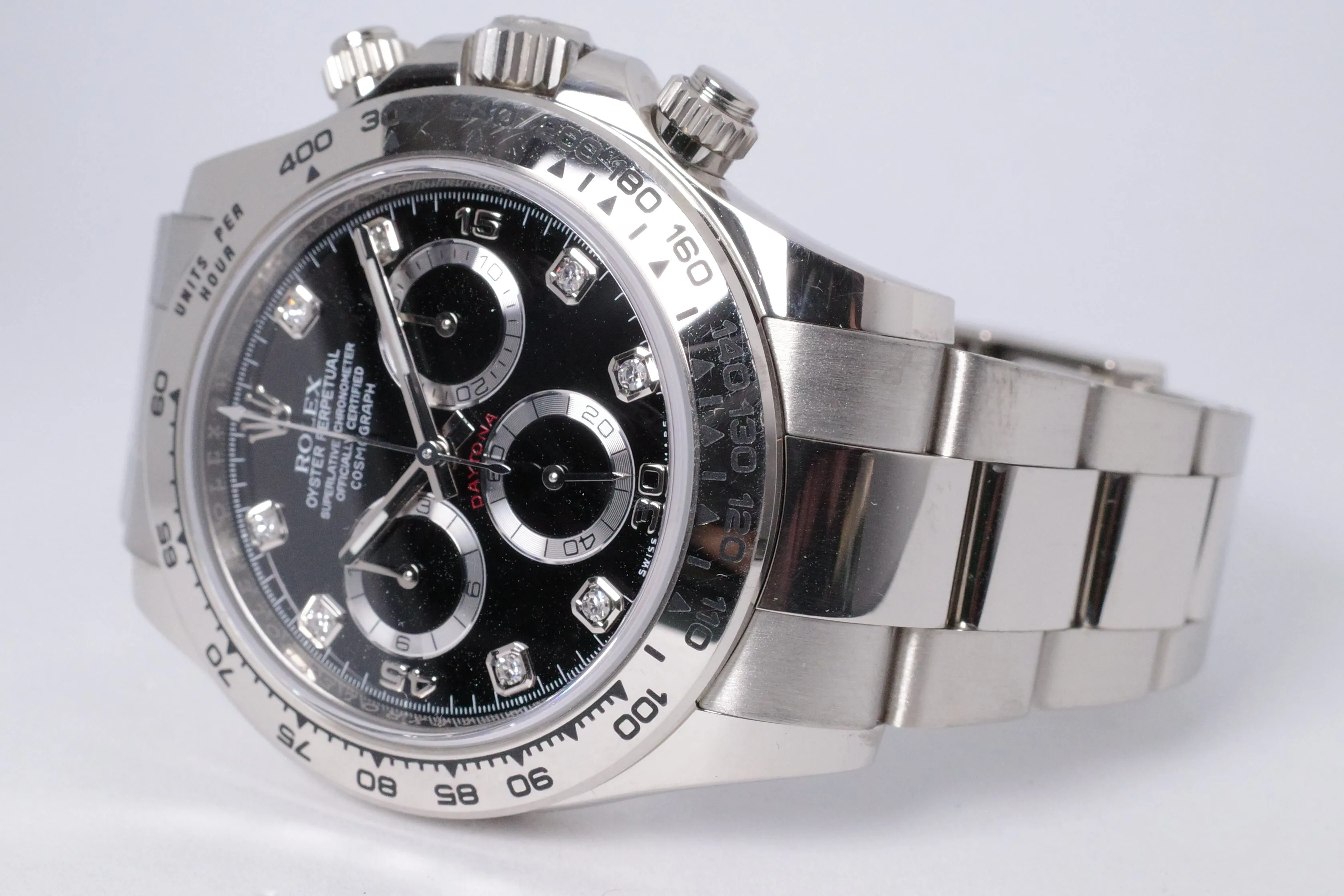 Rolex Daytona 116509 40mm White gold Black 2