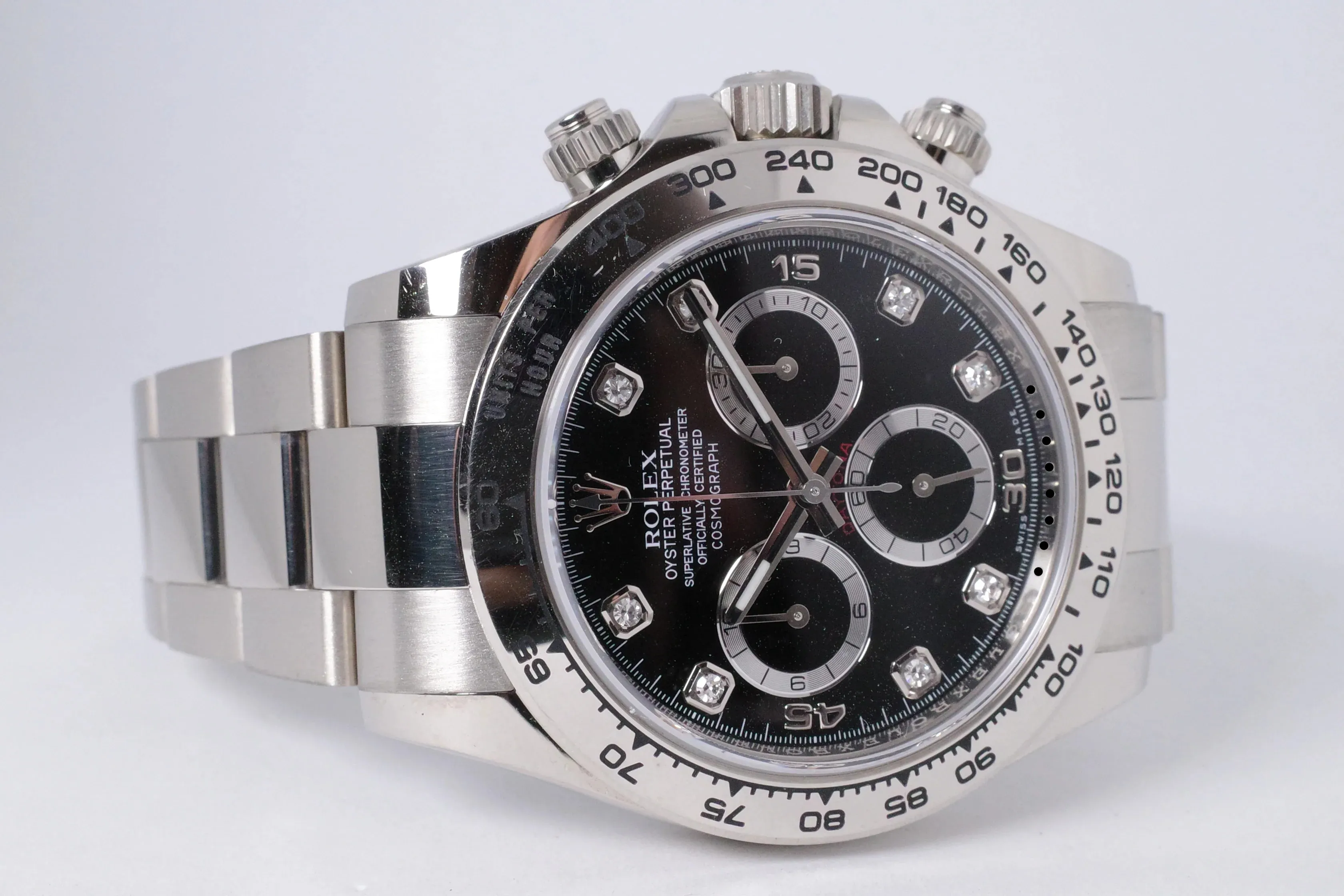 Rolex Daytona 116509 40mm White gold Black 3