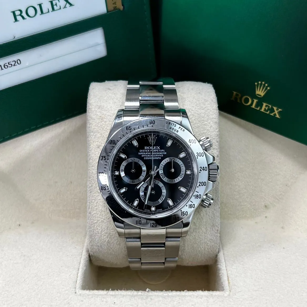 Rolex Daytona 116520-0015 40mm Stainless steel Black 7