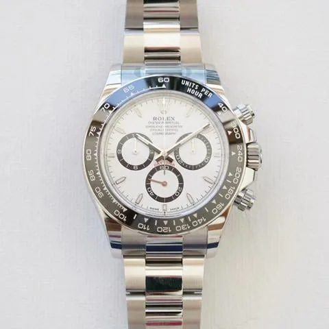 Rolex Daytona 126500 40mm Stainless steel White