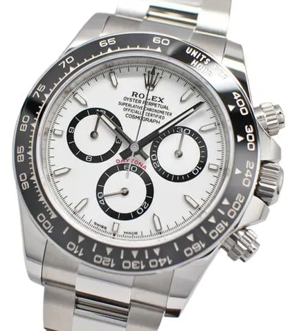 Rolex Daytona 126500LN 40mm Stainless steel White 1