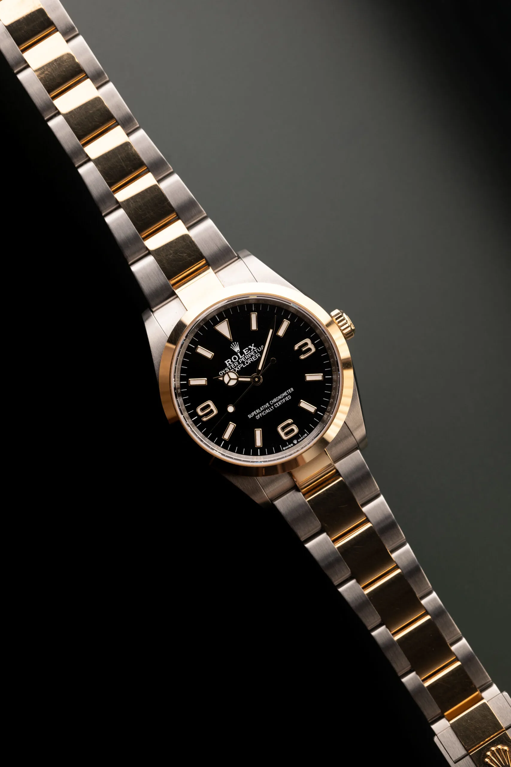 Rolex Explorer 124273 36mm Yellow gold