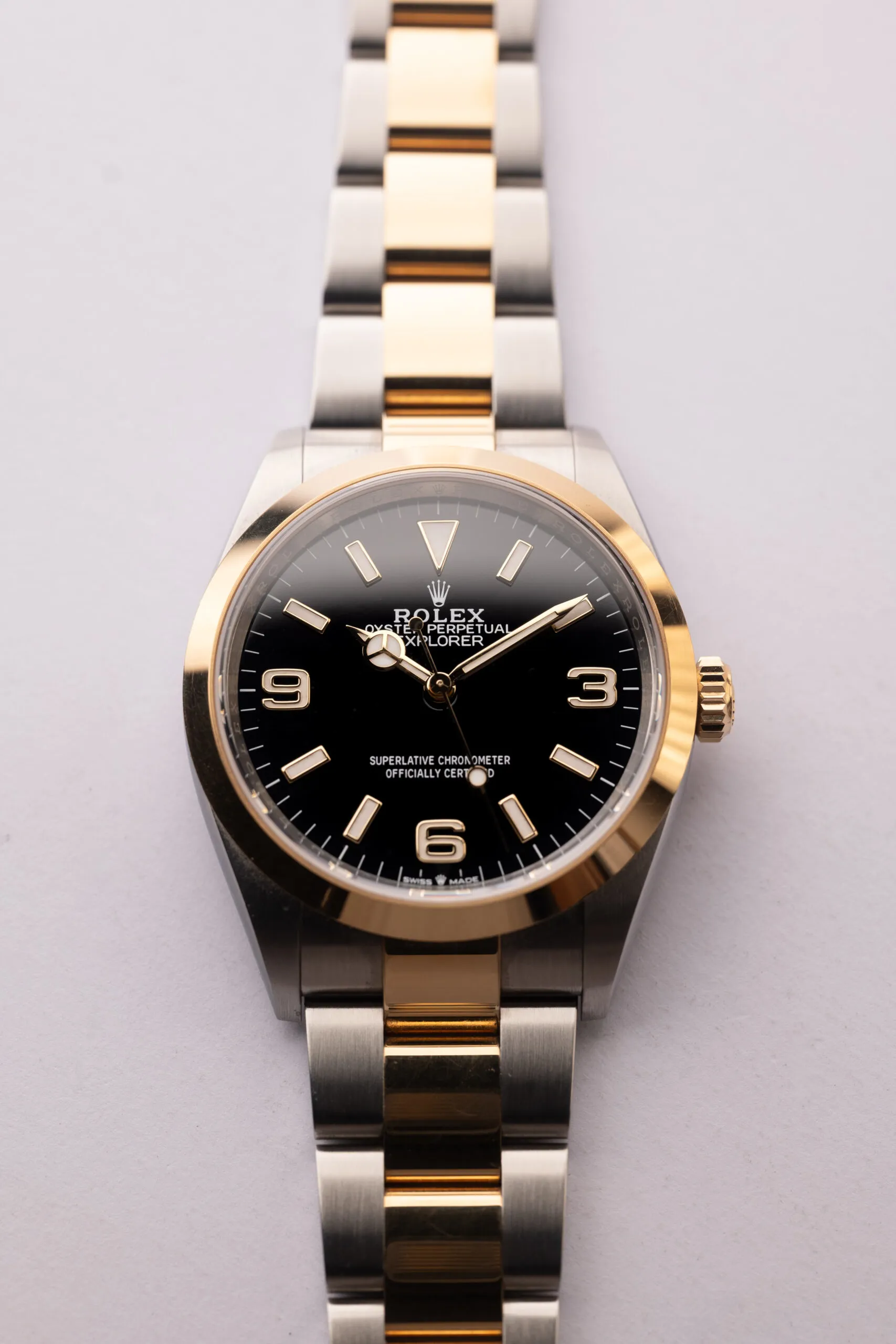 Rolex Explorer 124273 36mm Yellow gold 3