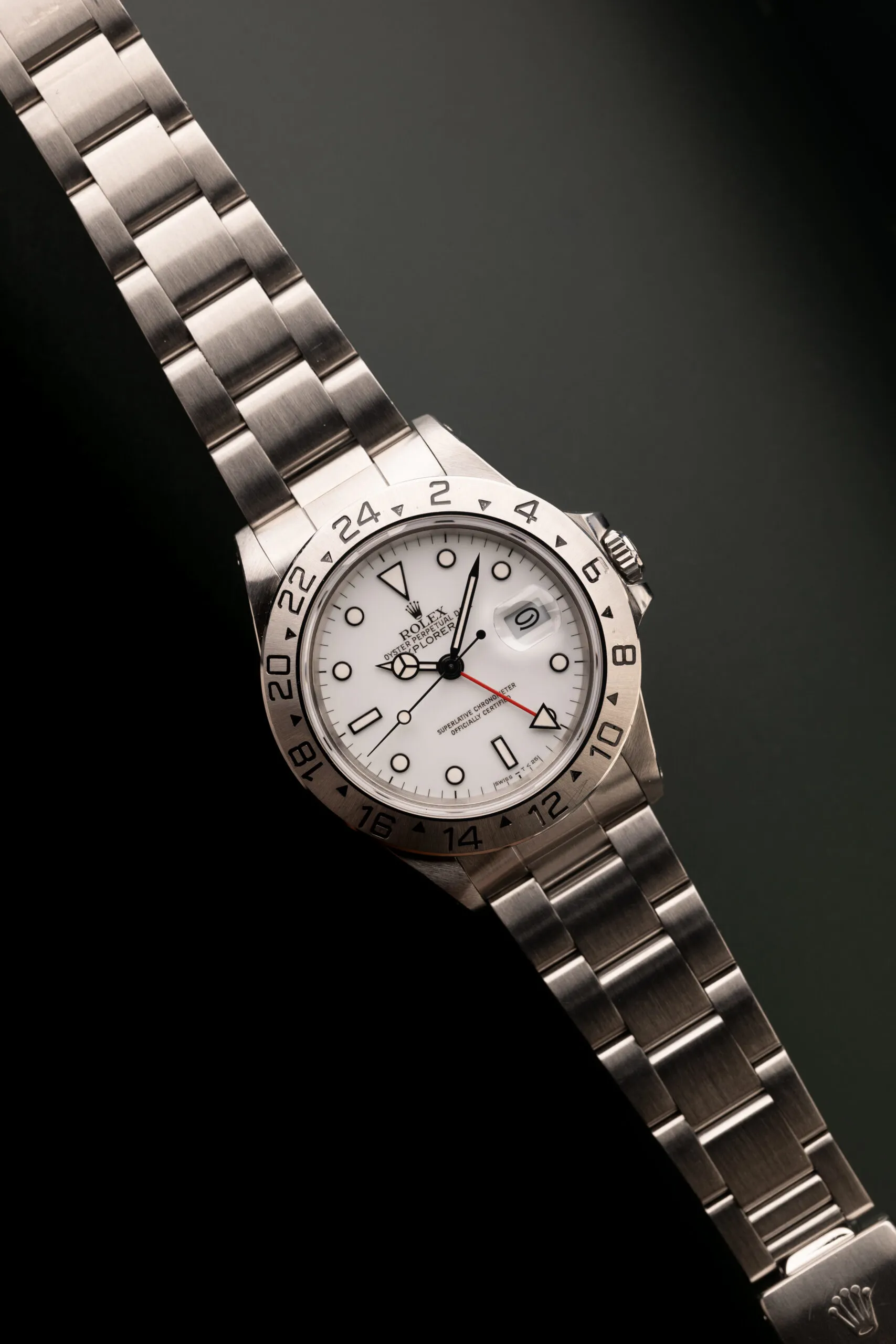 Rolex Explorer II 16570 Stainless steel White