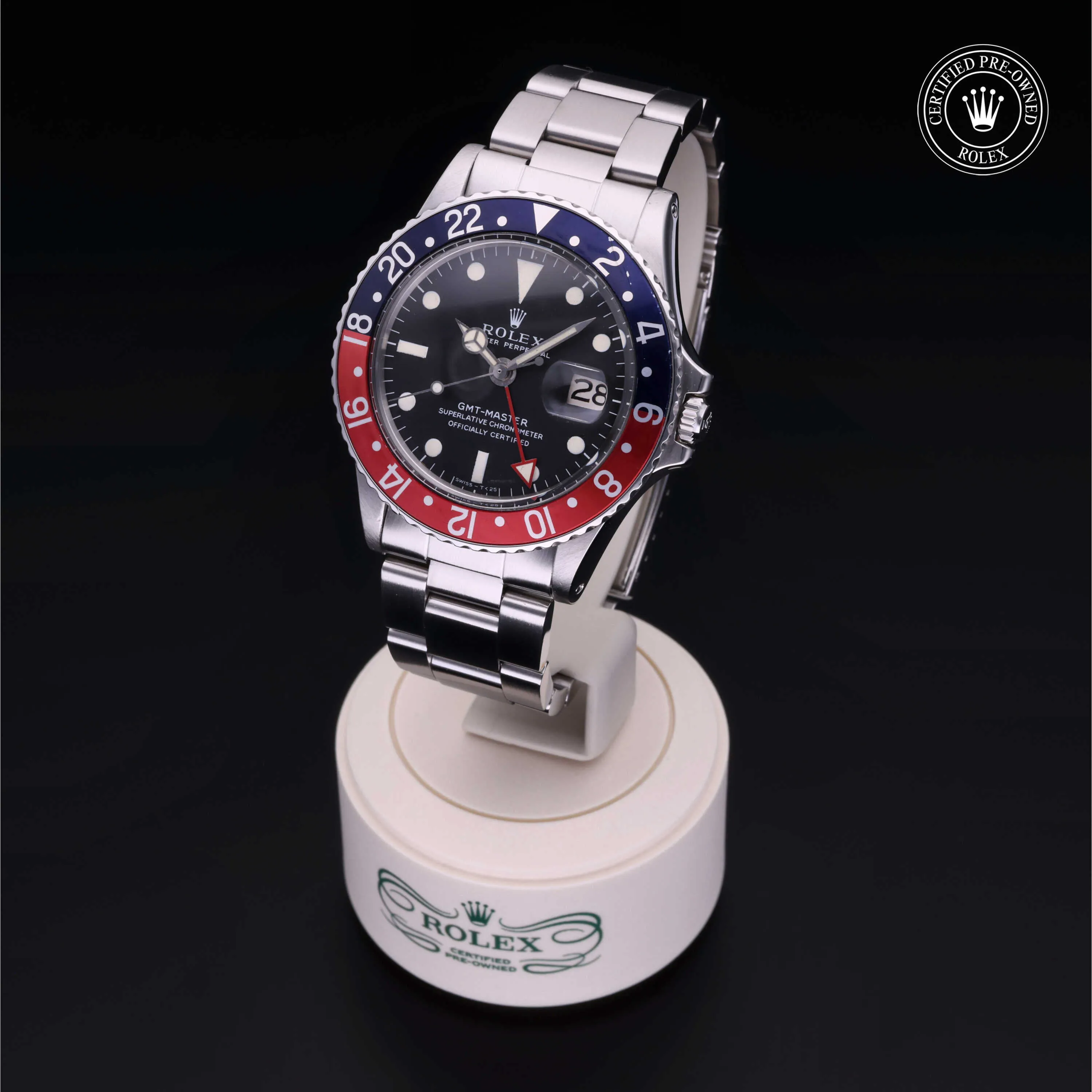 Rolex GMT-Master 16750 40mm Oystersteel Black 1