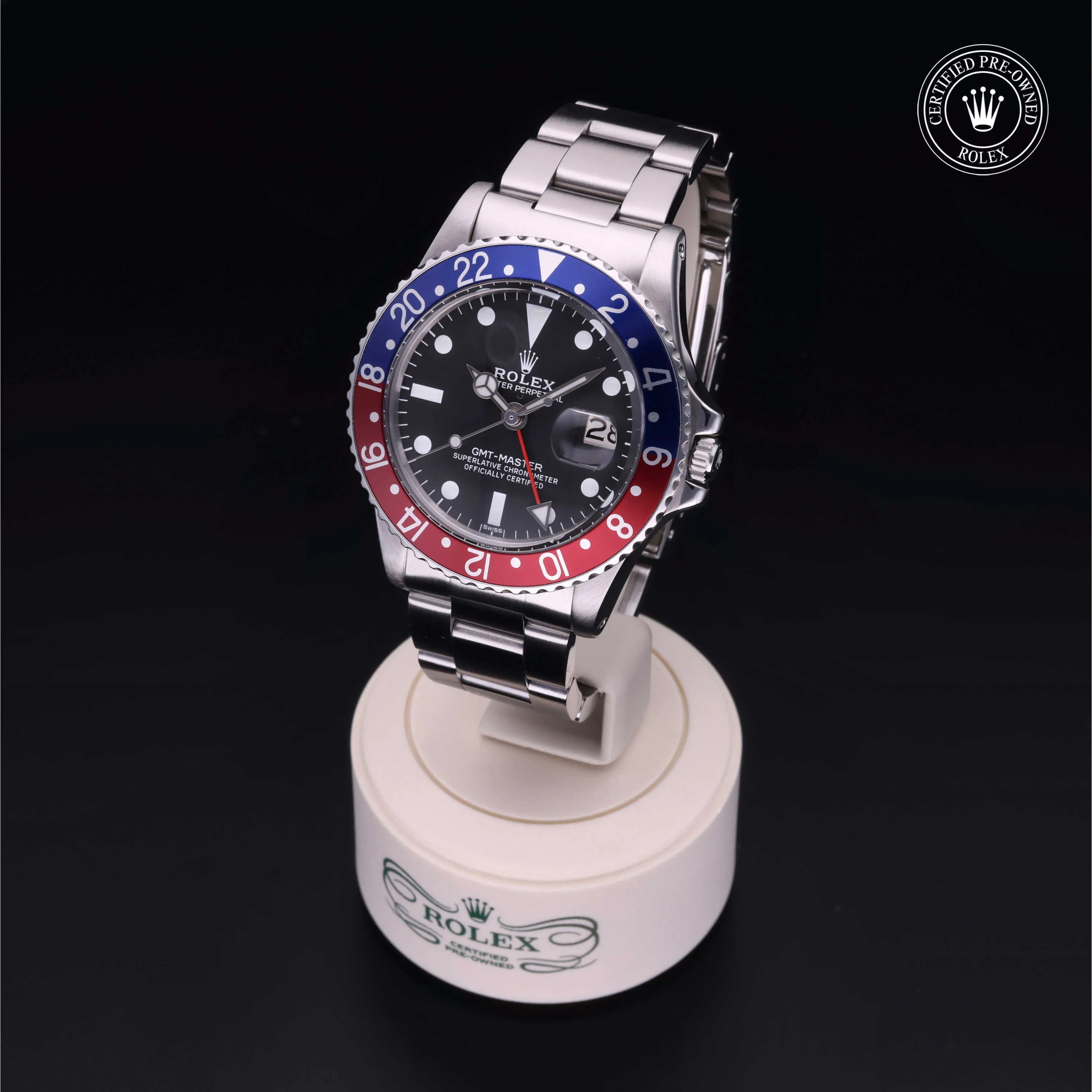 Rolex GMT-Master 16750 40mm Oystersteel Black 1