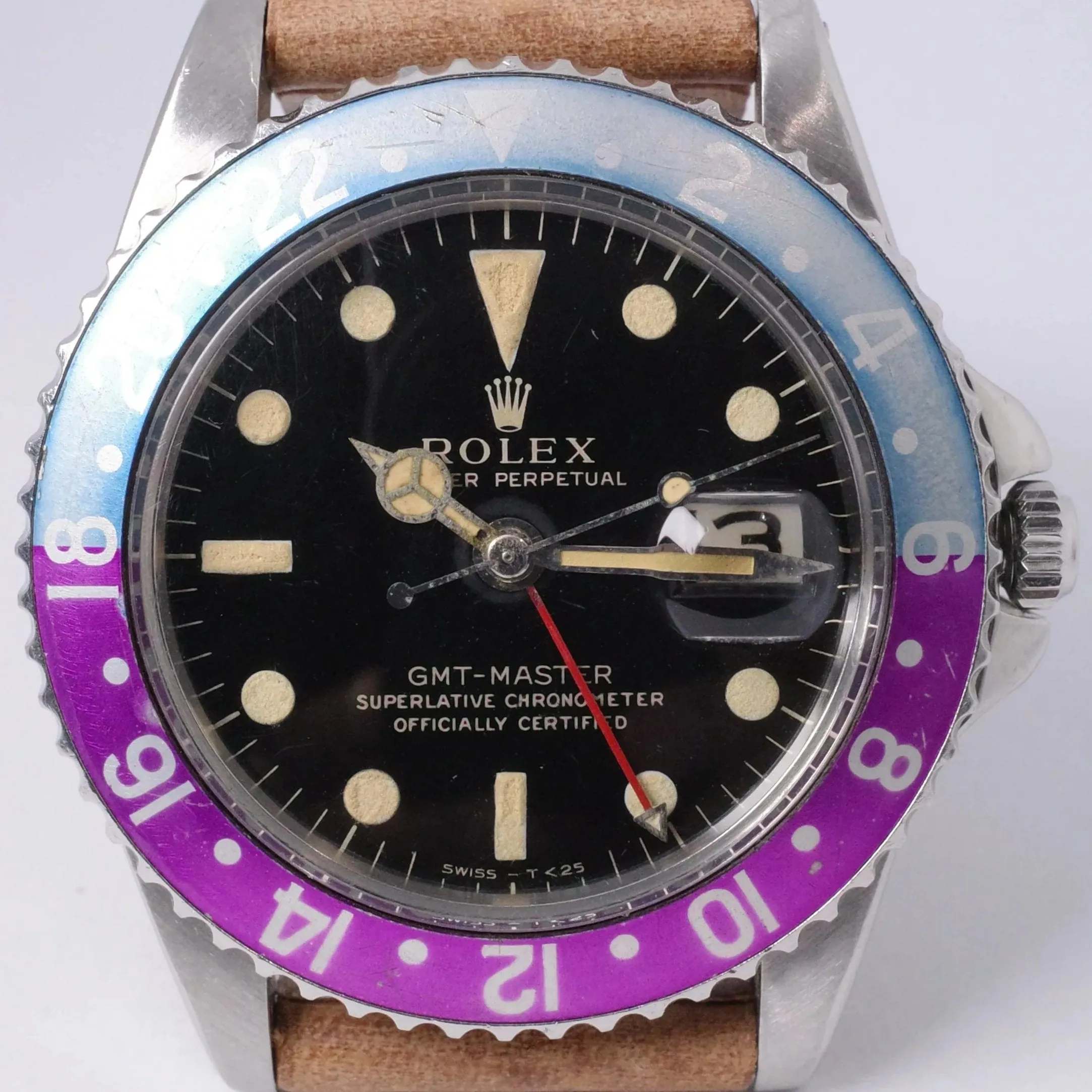 Rolex GMT-Master 1675 40mm Stainless steel Gilt