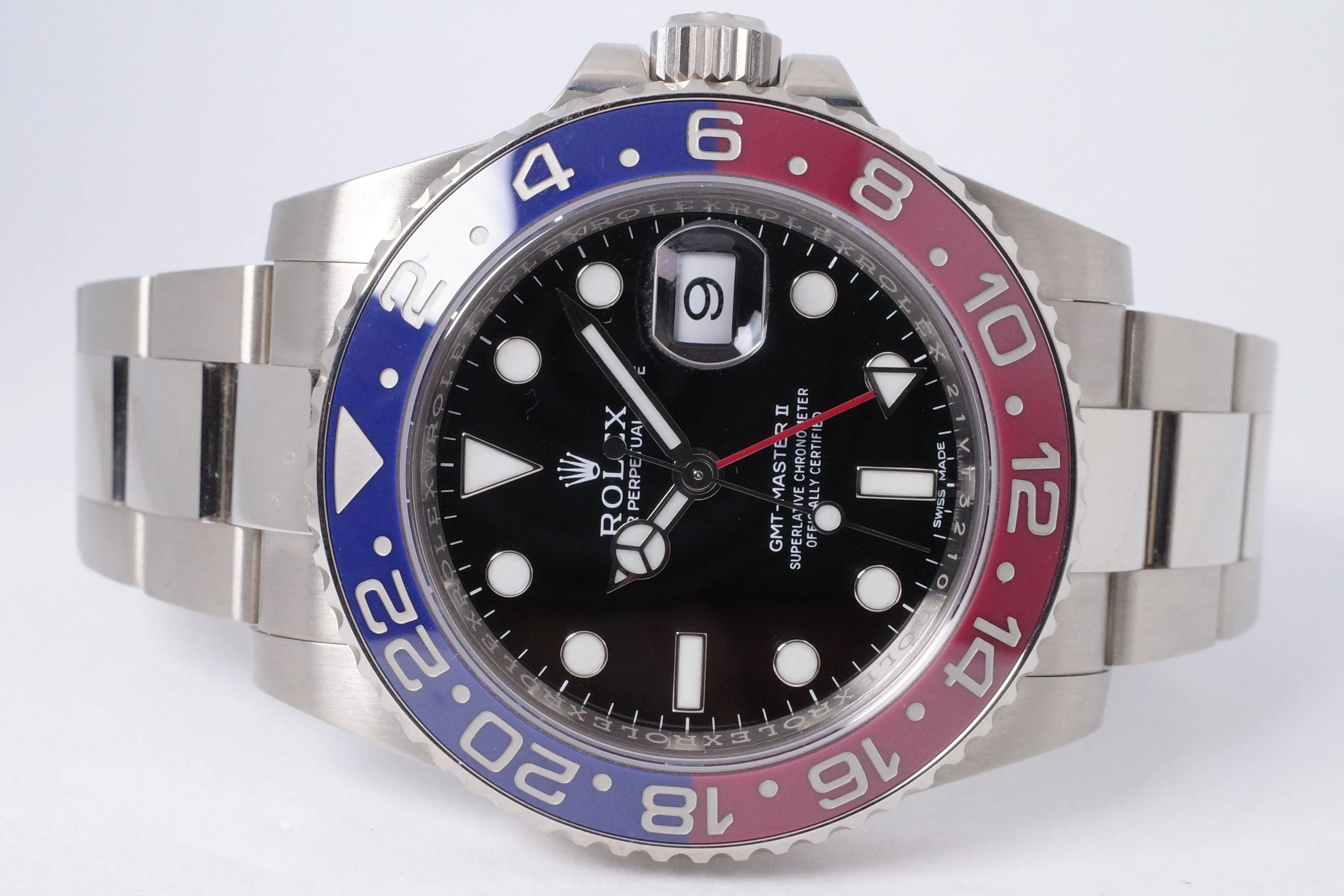 Rolex GMT-Master II 116719BLRO 40mm White gold Black 1