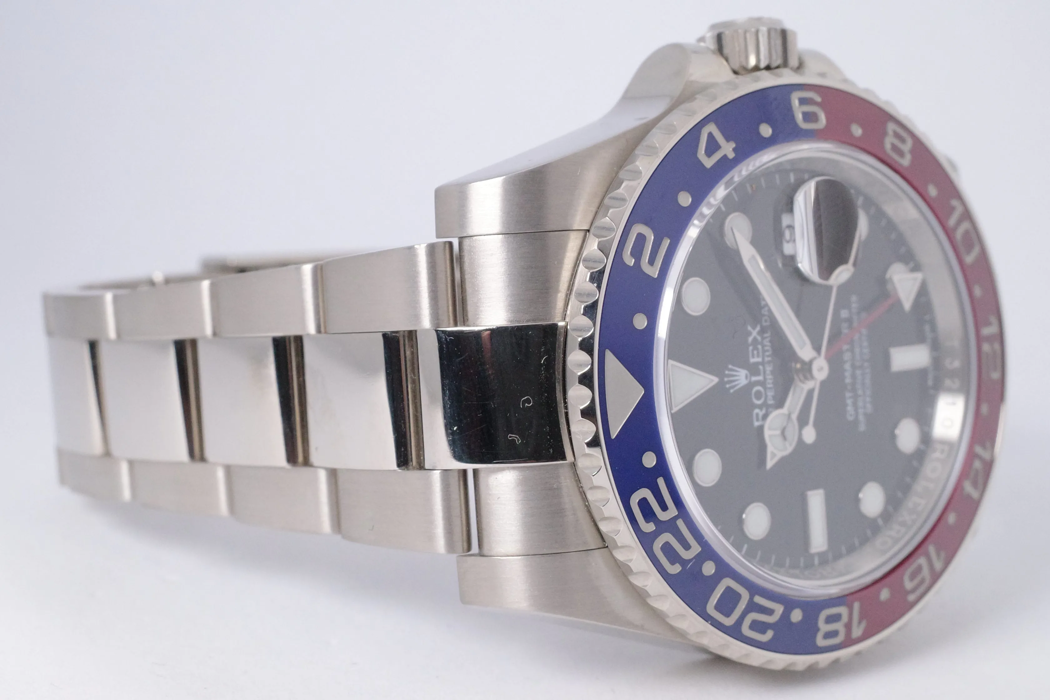 Rolex GMT-Master II 116719BLRO 40mm White gold Black 5