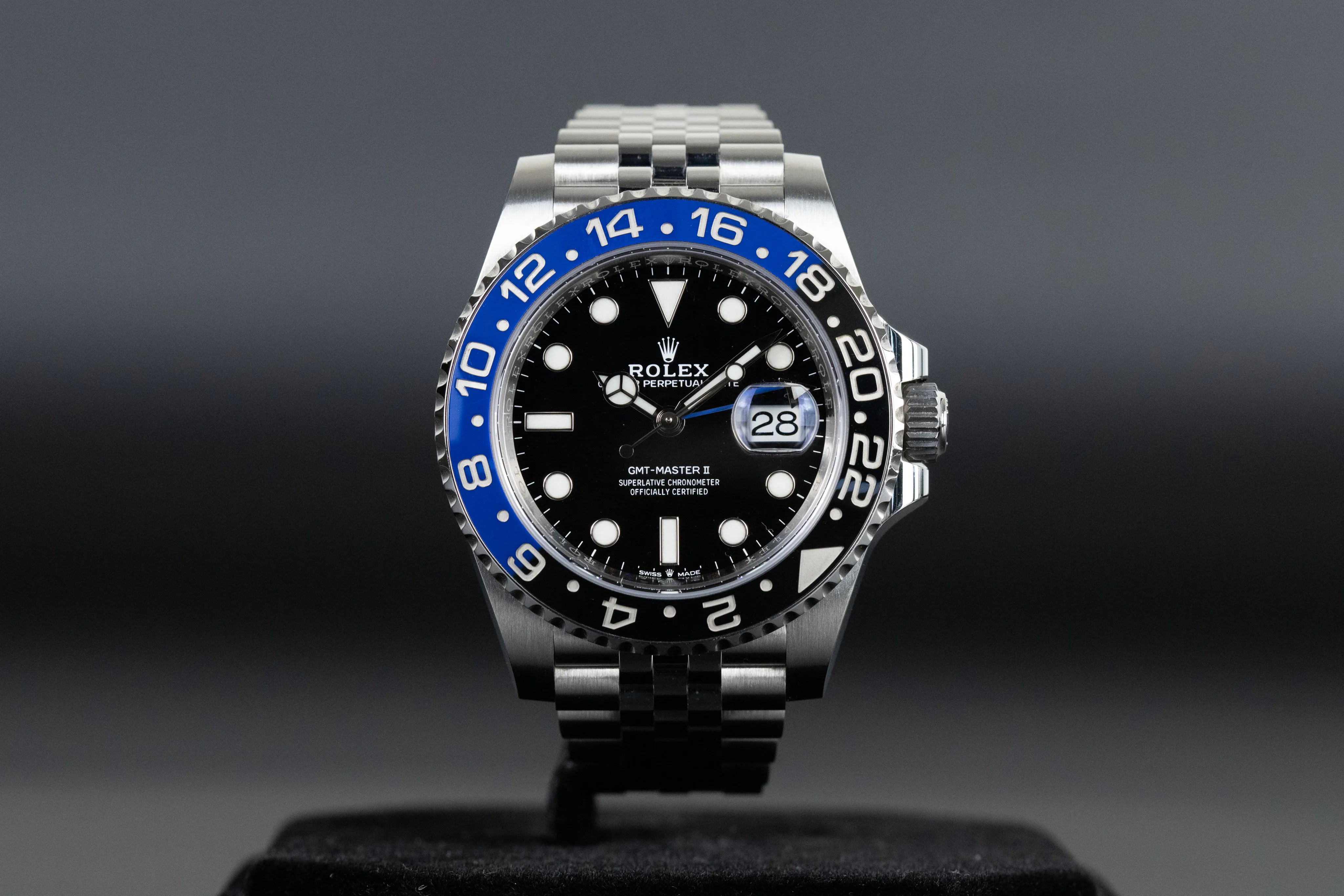 Rolex GMT-Master II 126710BLNR 40mm Stainless steel Black