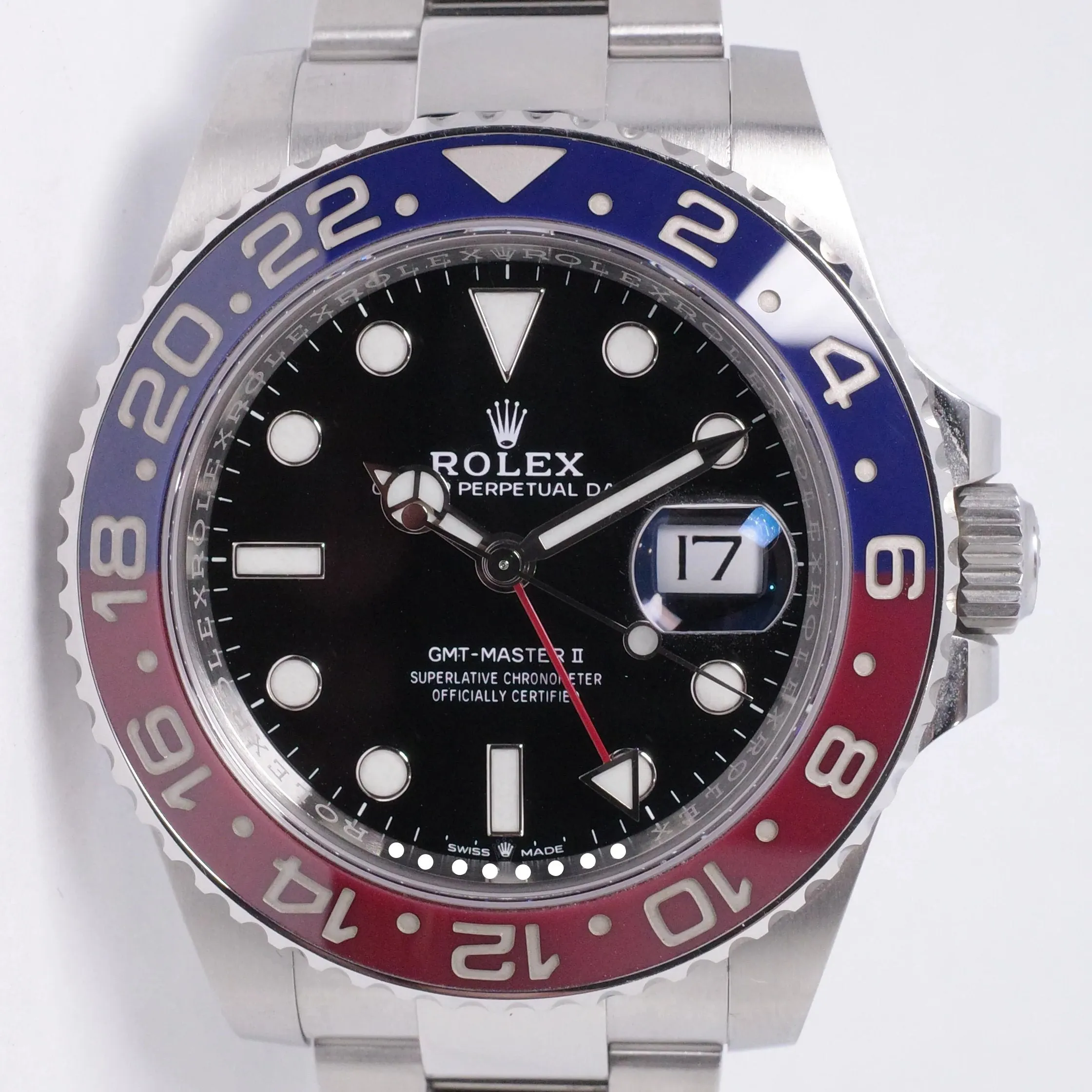 Rolex GMT-Master II 126710 40mm Stainless steel Black