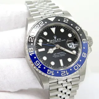 Rolex GMT-Master II 126710BLNR-0002 Stainless steel Black