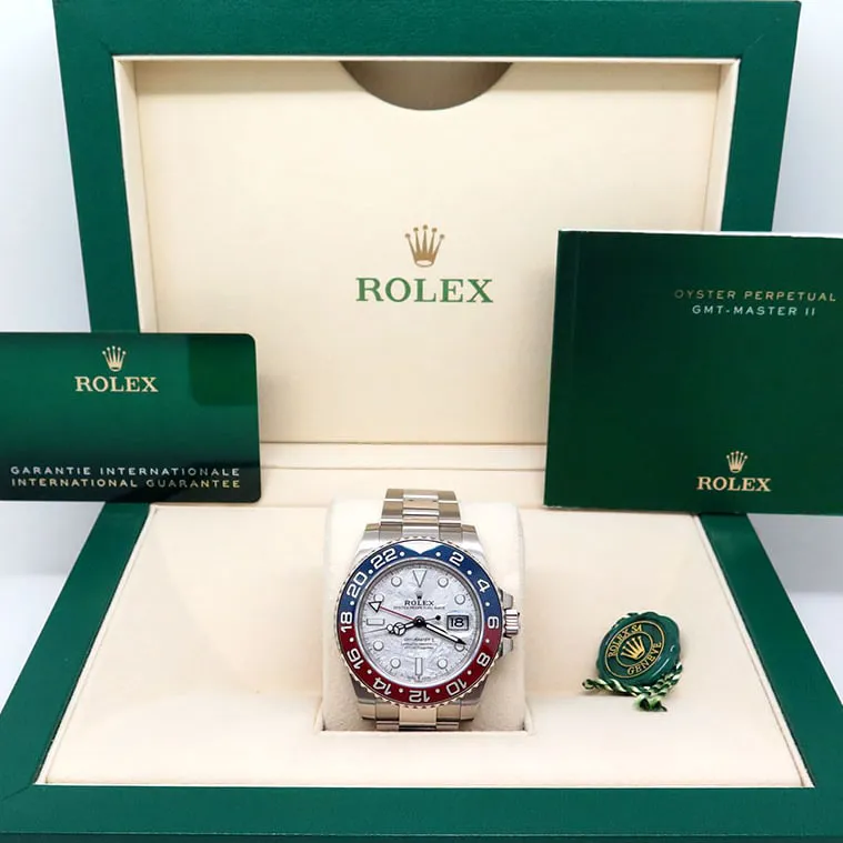 Rolex GMT-Master II 126719BLRO-0002 40mm 18k white gold Silver 6