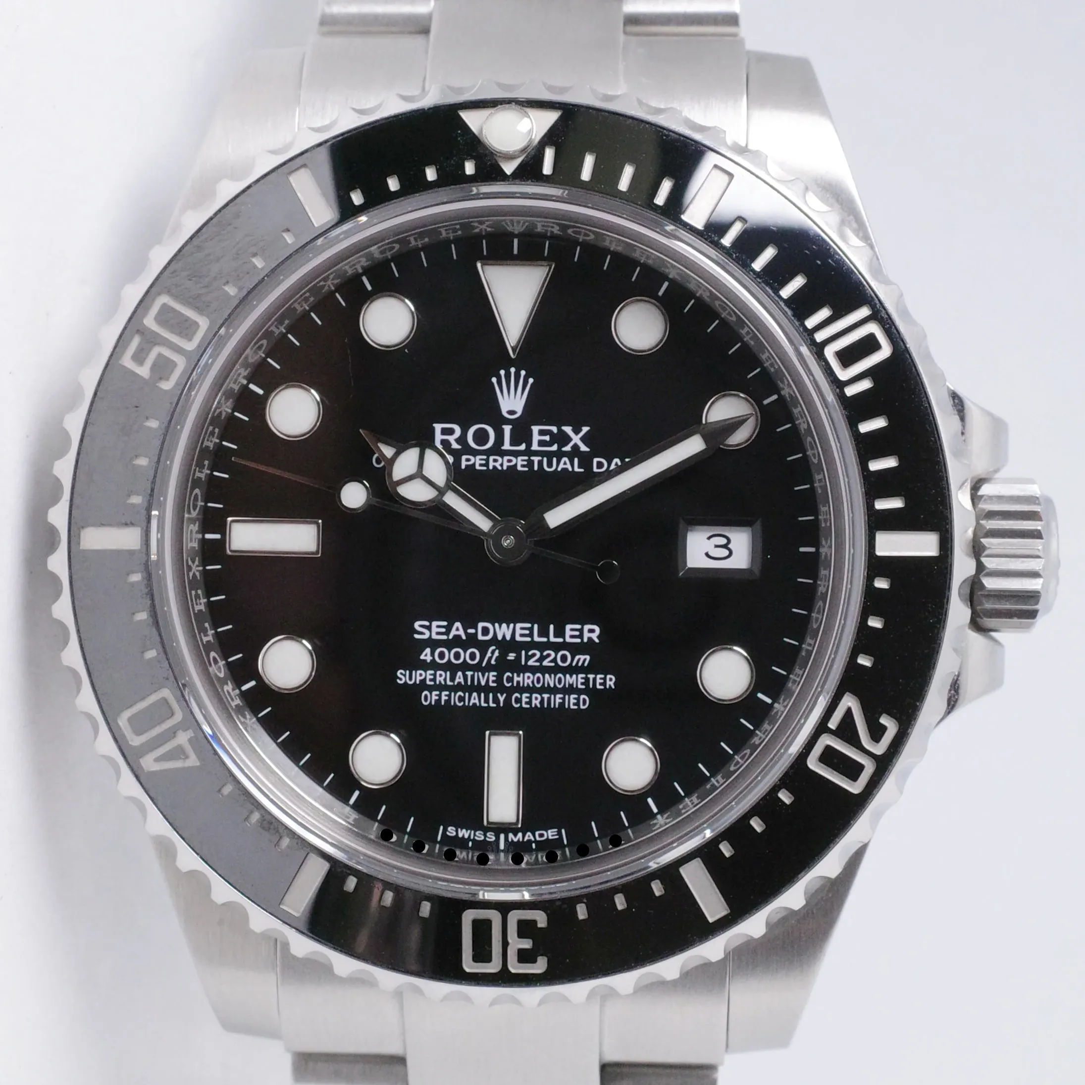 Rolex Sea-Dweller 116600 40mm Stainless steel Black