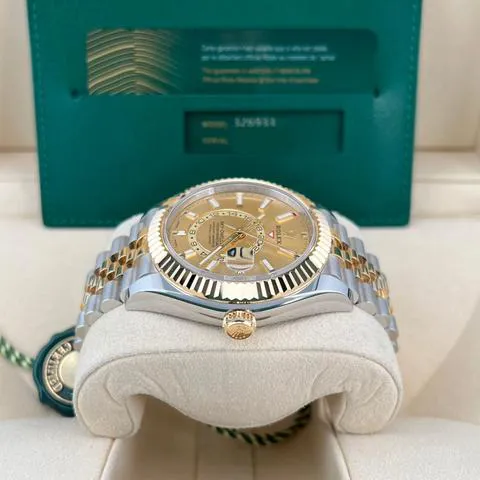 Rolex Sky-Dweller 326933 42mm Yellow gold and Stainless steel Champagne 2