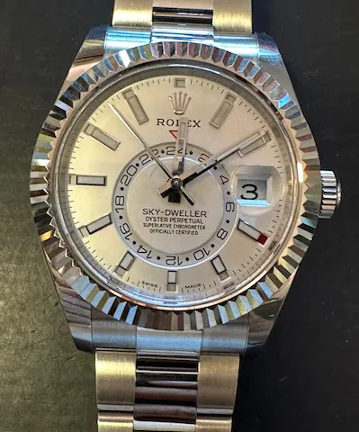 Rolex Sky-Dweller 326934 42mm Stainless steel White 9