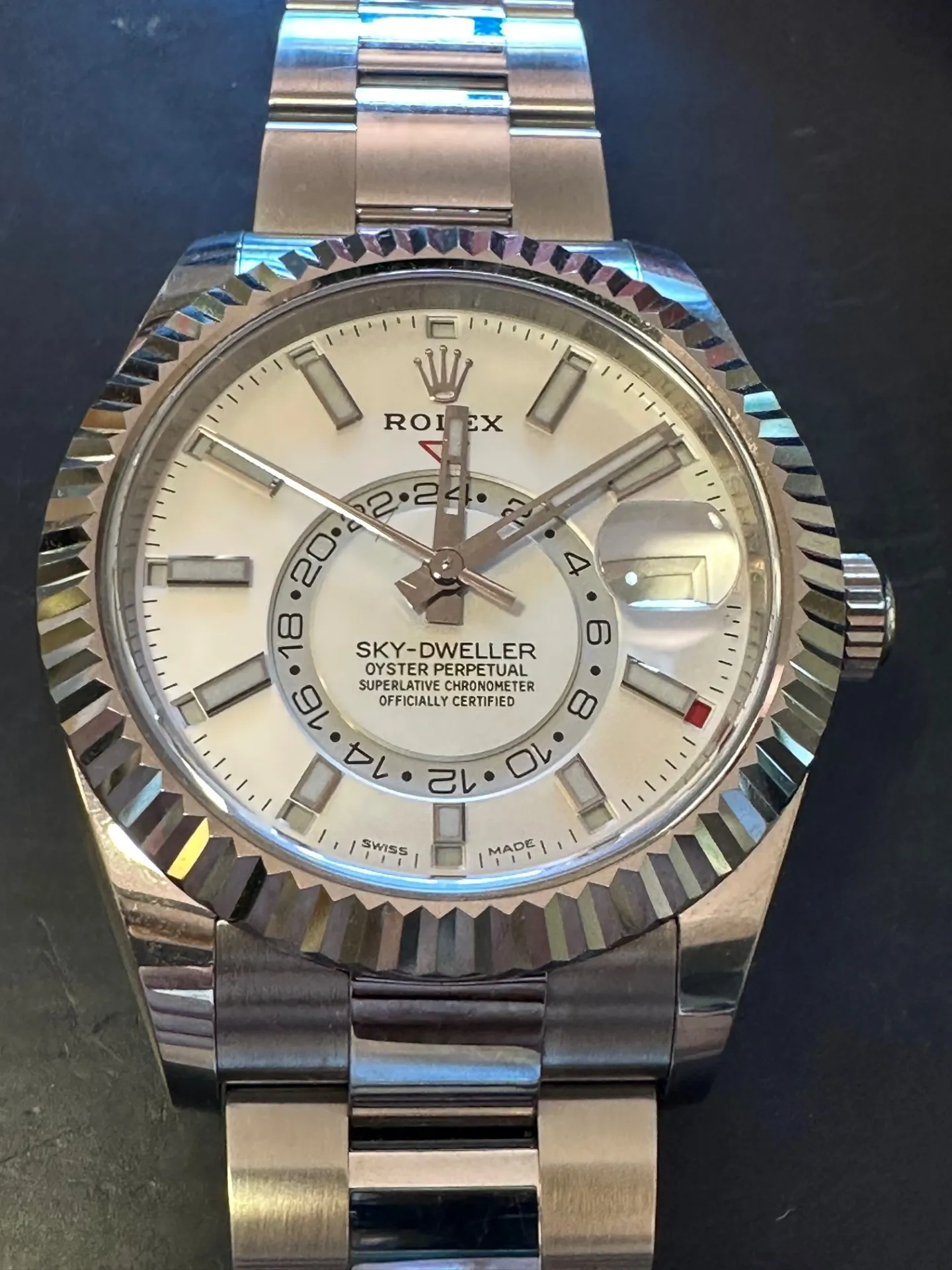 Rolex Sky-Dweller 326934 42mm Stainless steel White 11