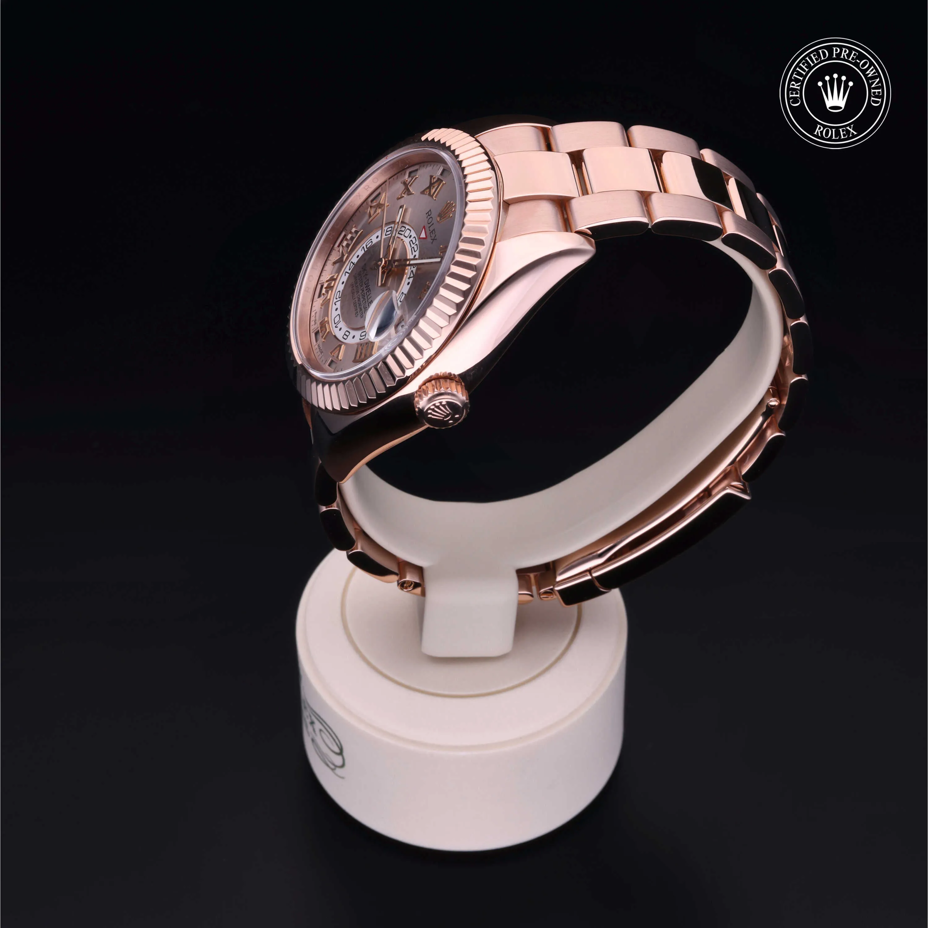 Rolex Sky-Dweller 326935 42mm Rose gold Champagne 2