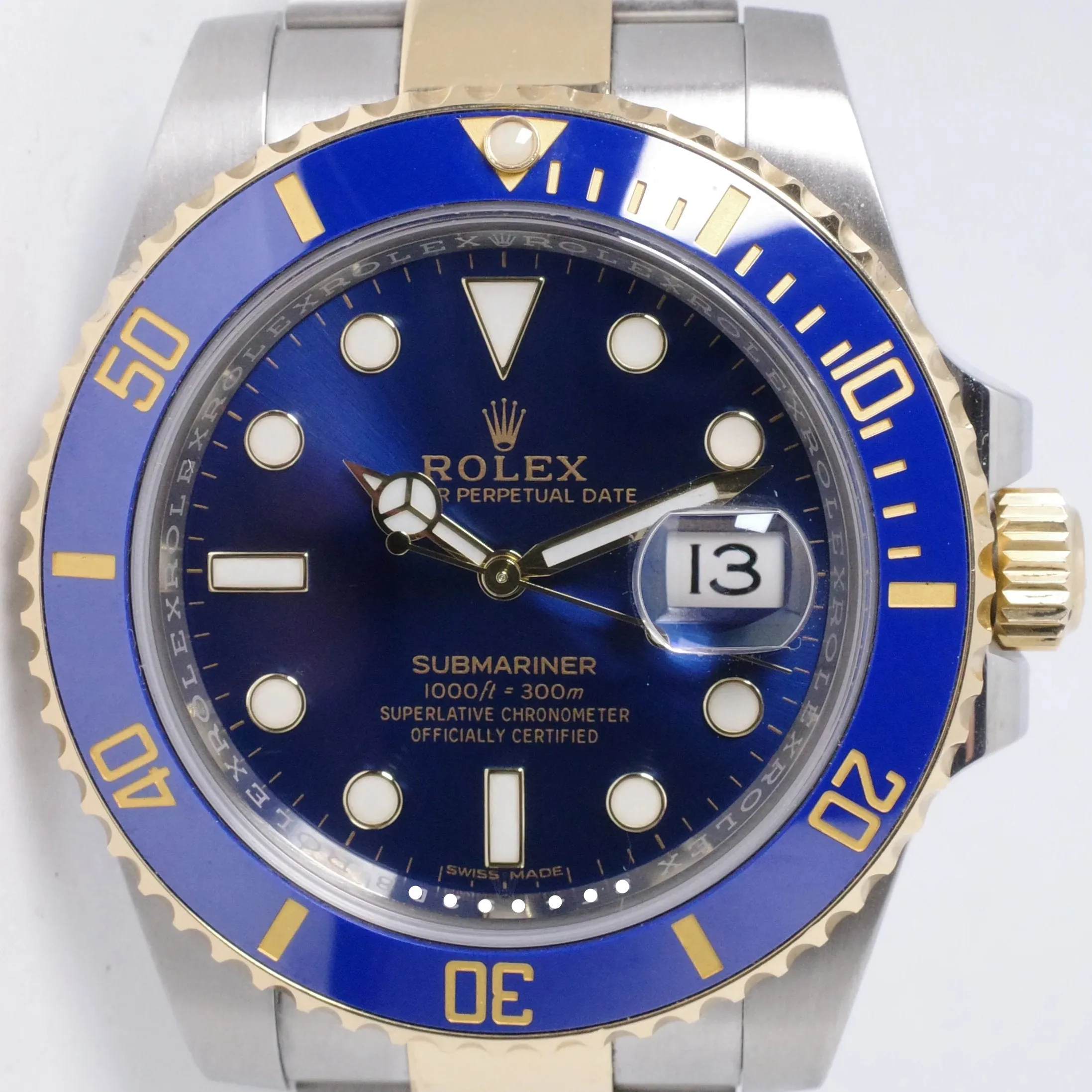 Rolex Submariner 116613LB 40mm Stainless steel Blue