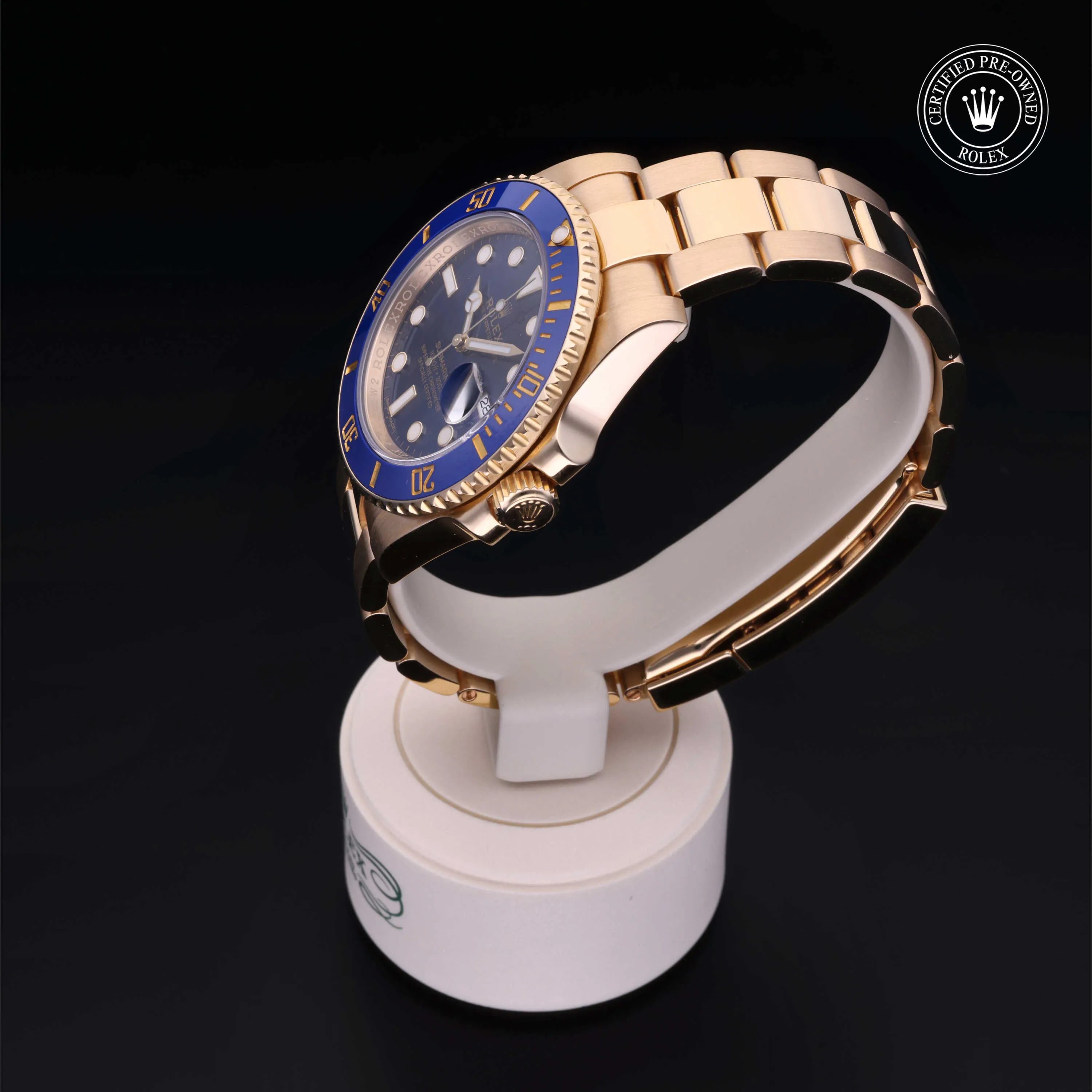 Rolex Submariner 116618LB 40mm Yellow gold Blue 2