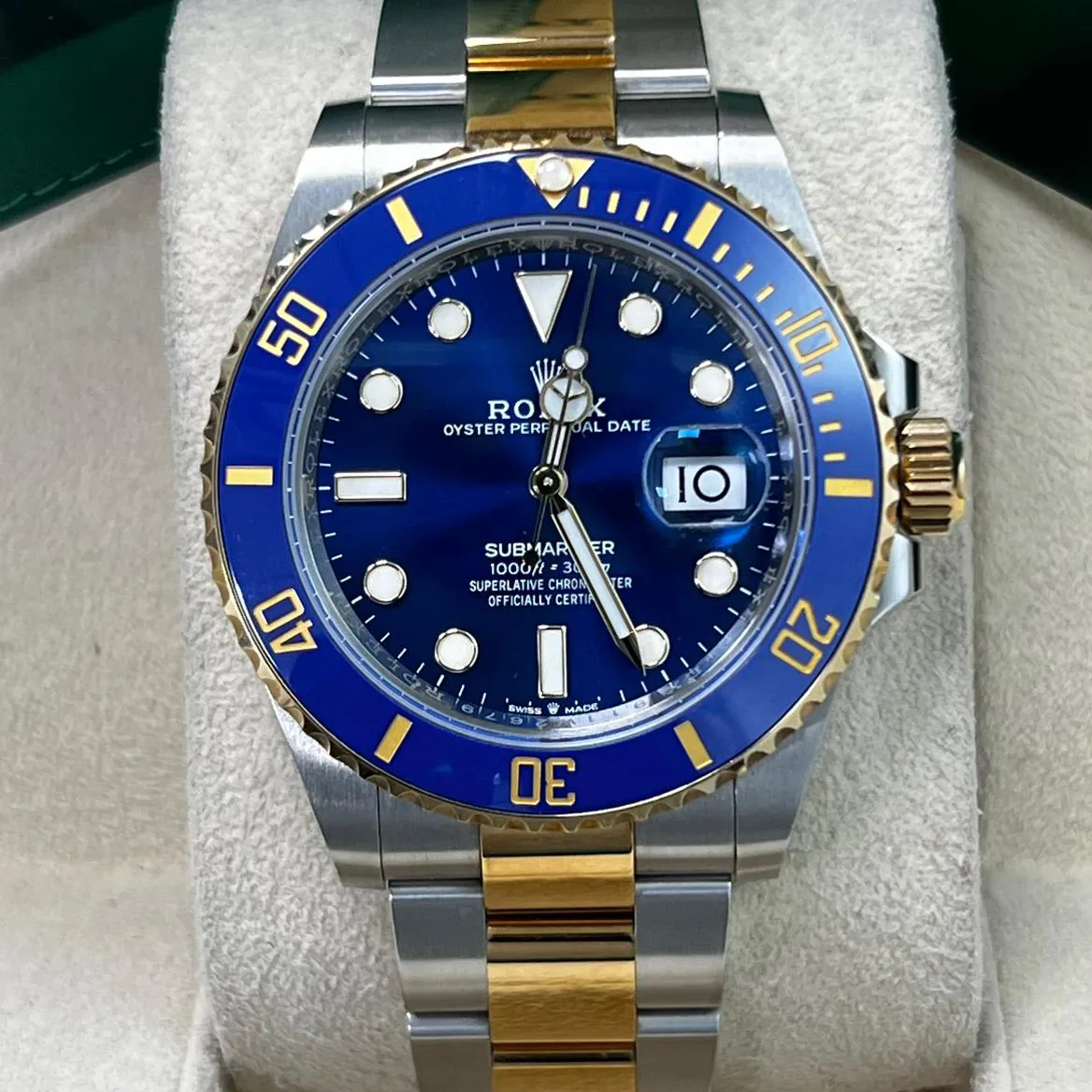 Rolex Submariner 126613LB-0002 41mm Yellow gold and Oystersteel Blue