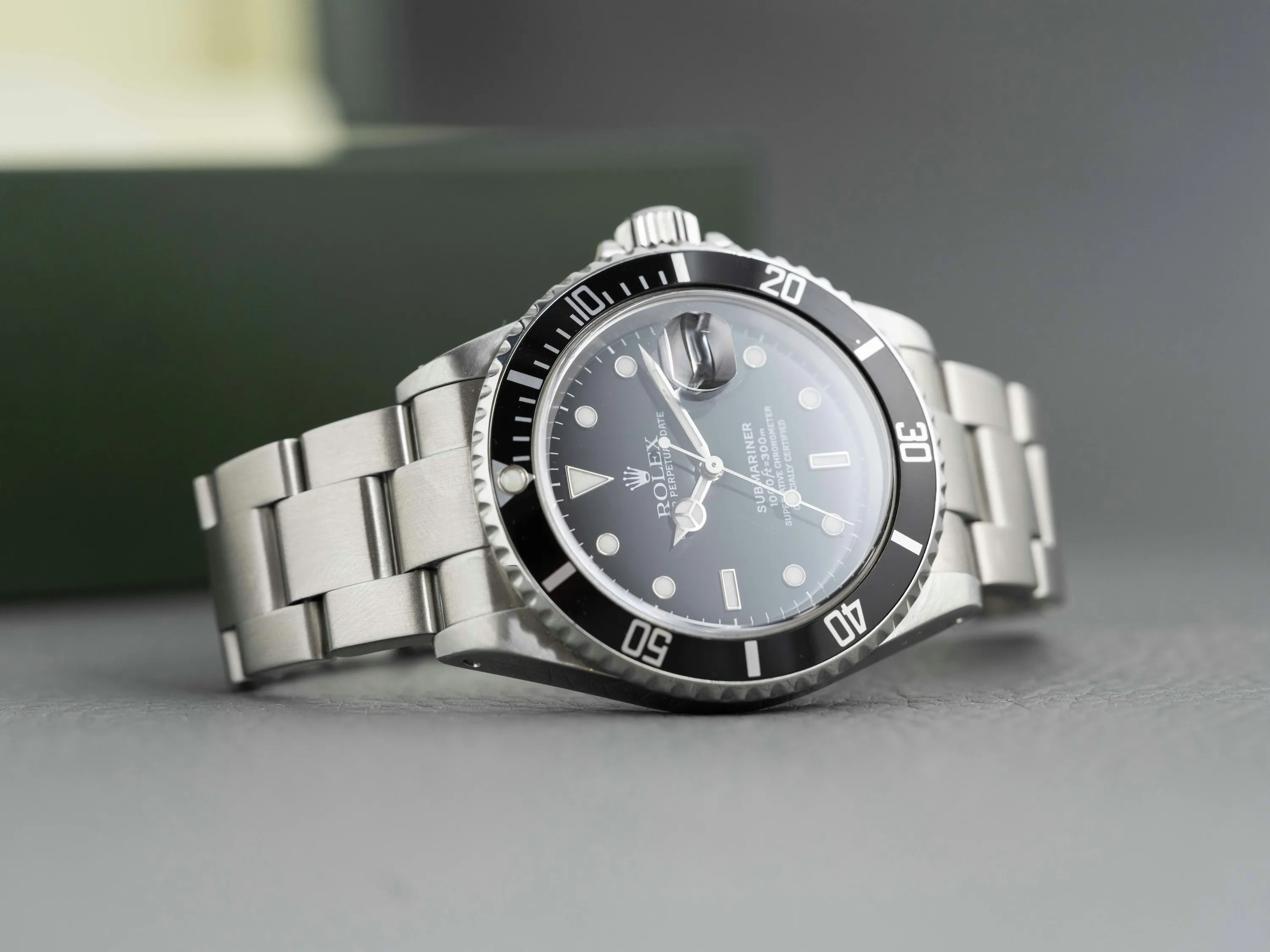 Rolex Submariner 16610 40mm Stainless steel Black 1