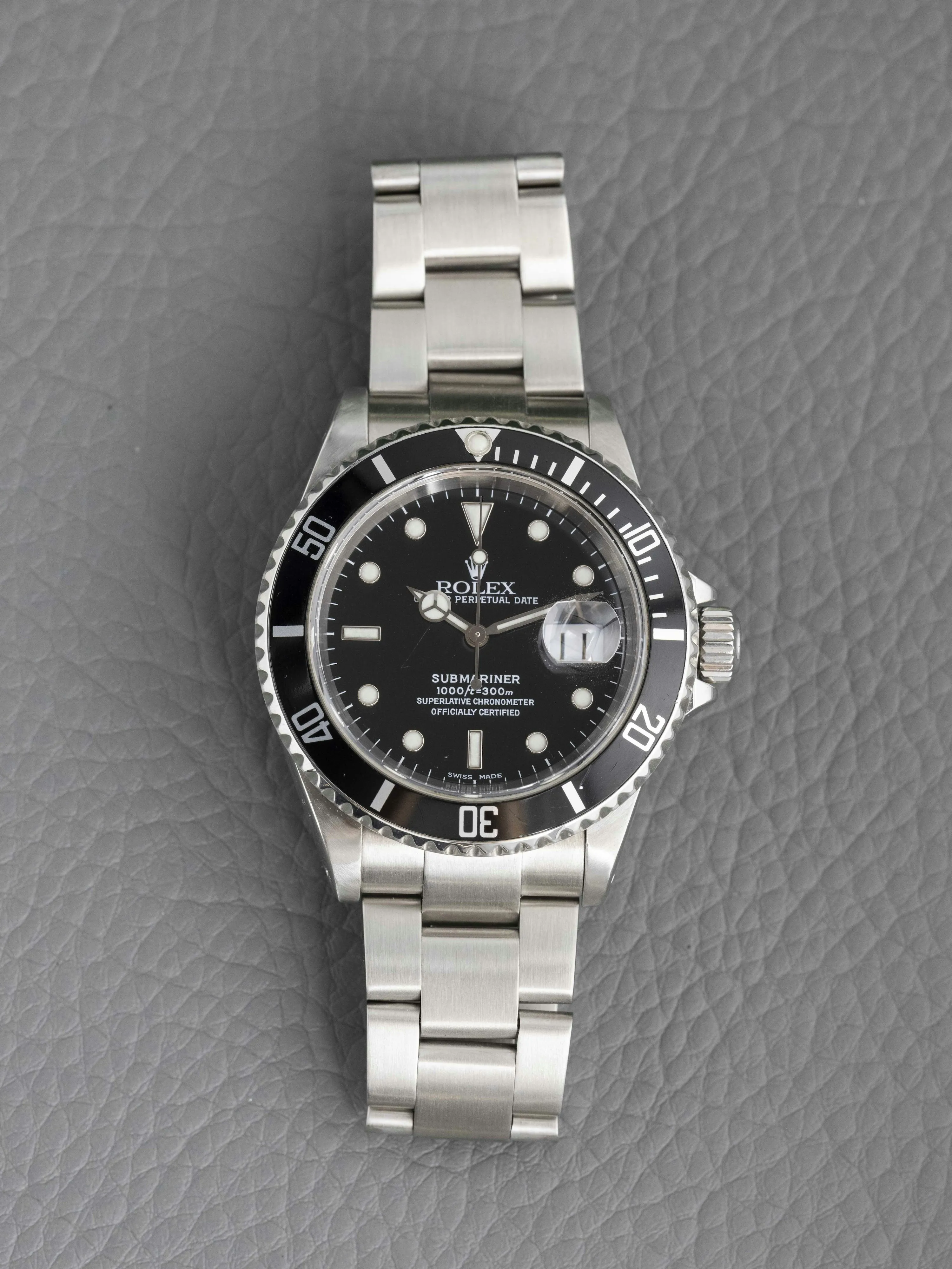 Rolex Submariner 16610 40mm Stainless steel Black 4