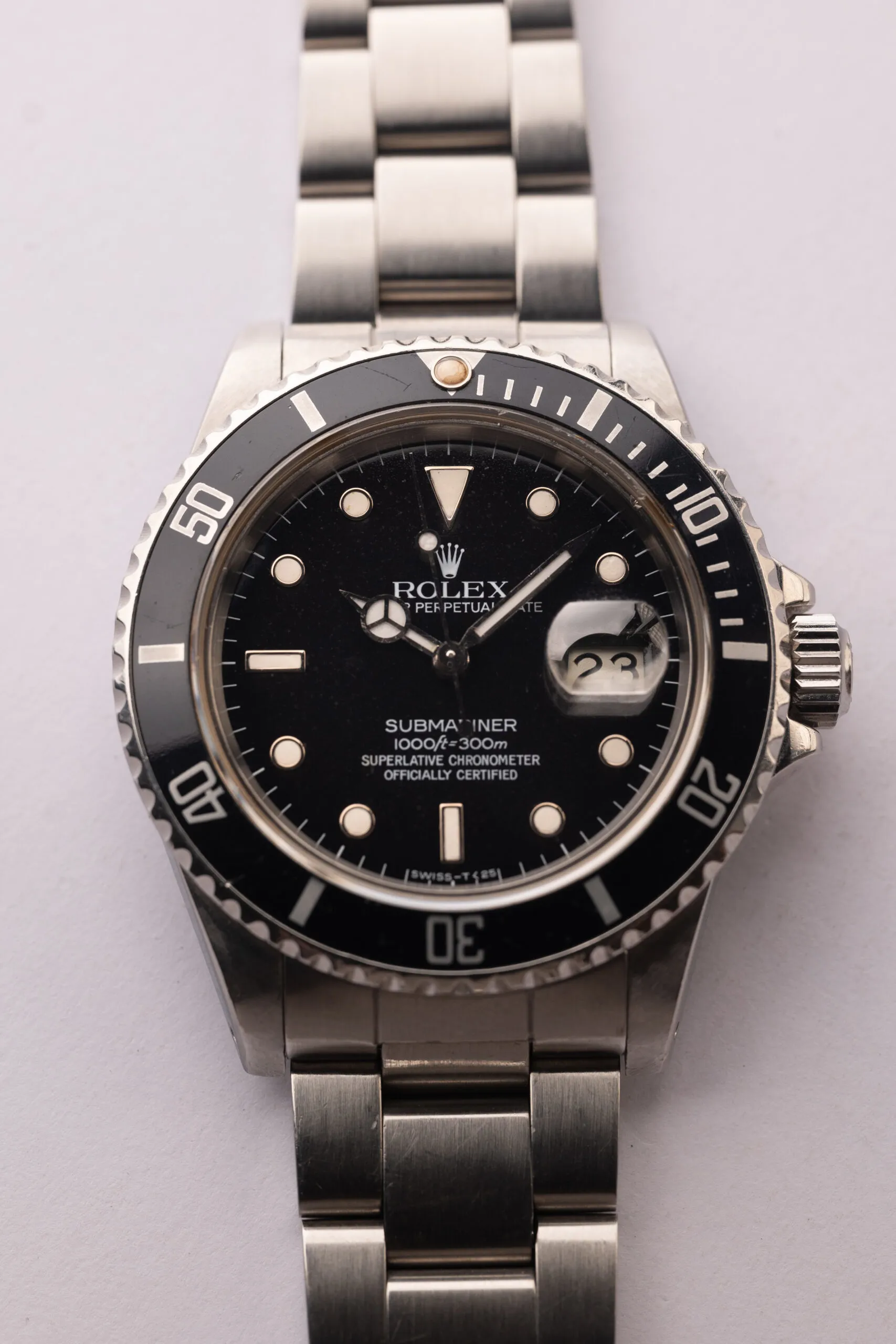 Rolex Submariner 16800 Black 9