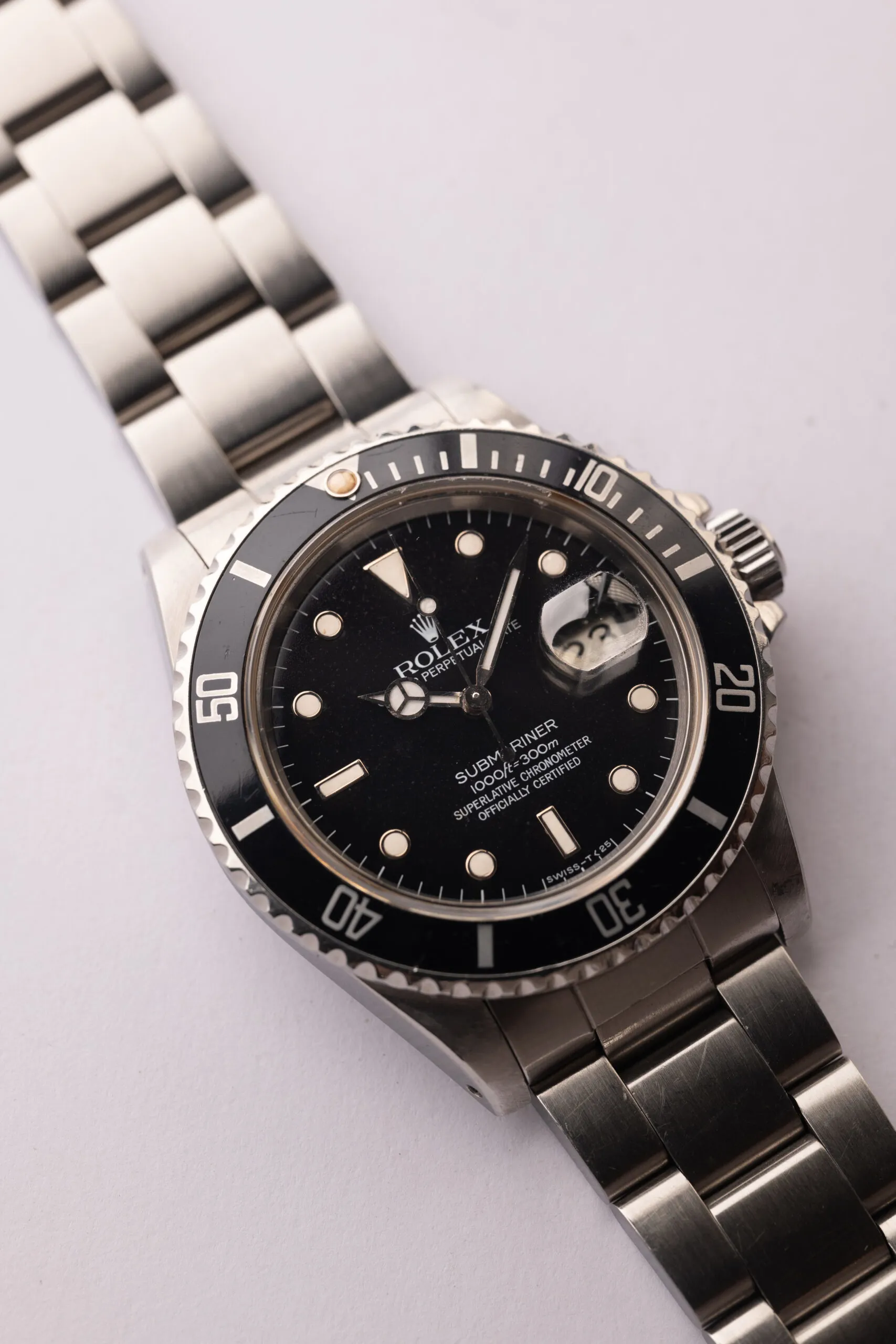 Rolex Submariner 16800 Black 10