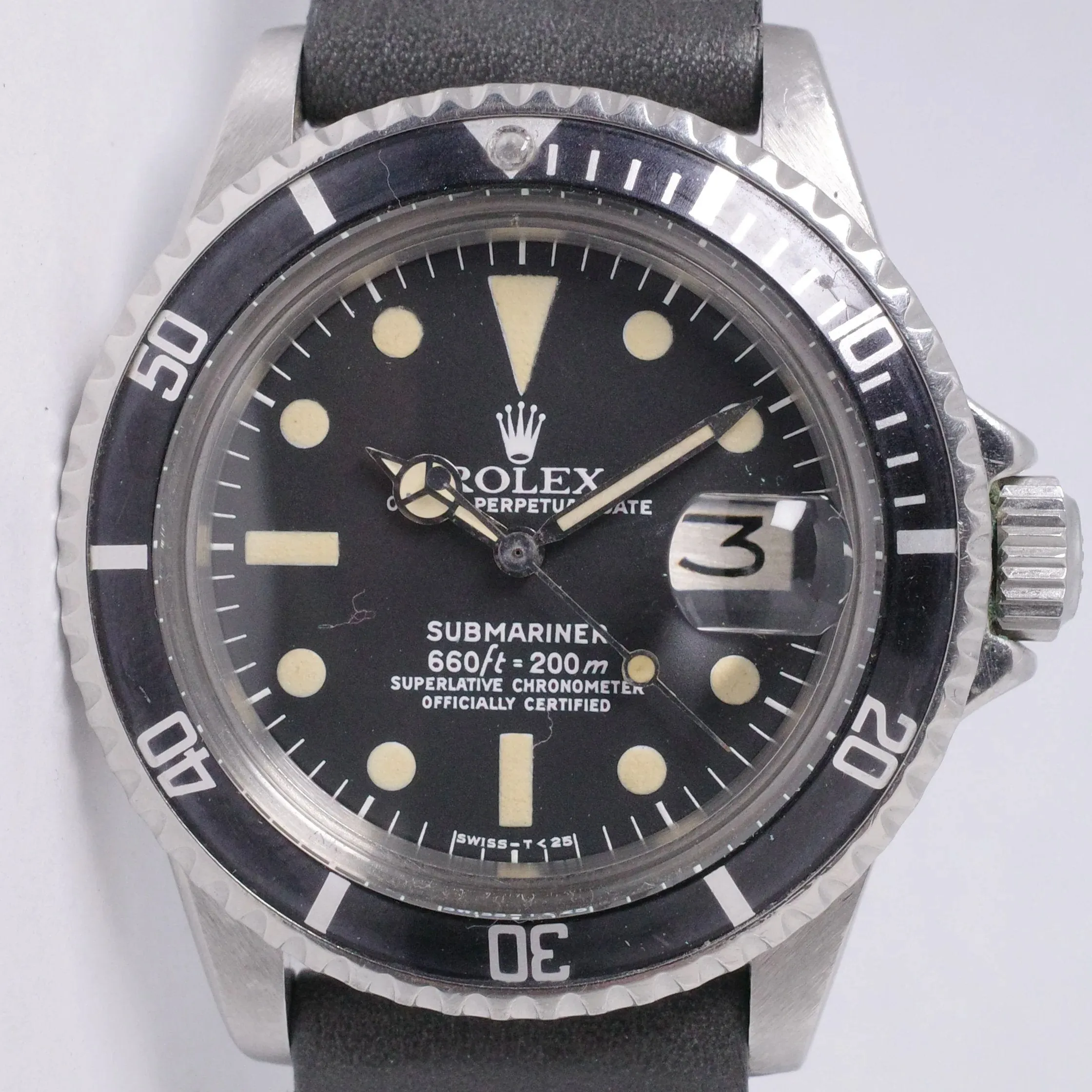 Rolex Submariner 1680 40mm Stainless steel Black