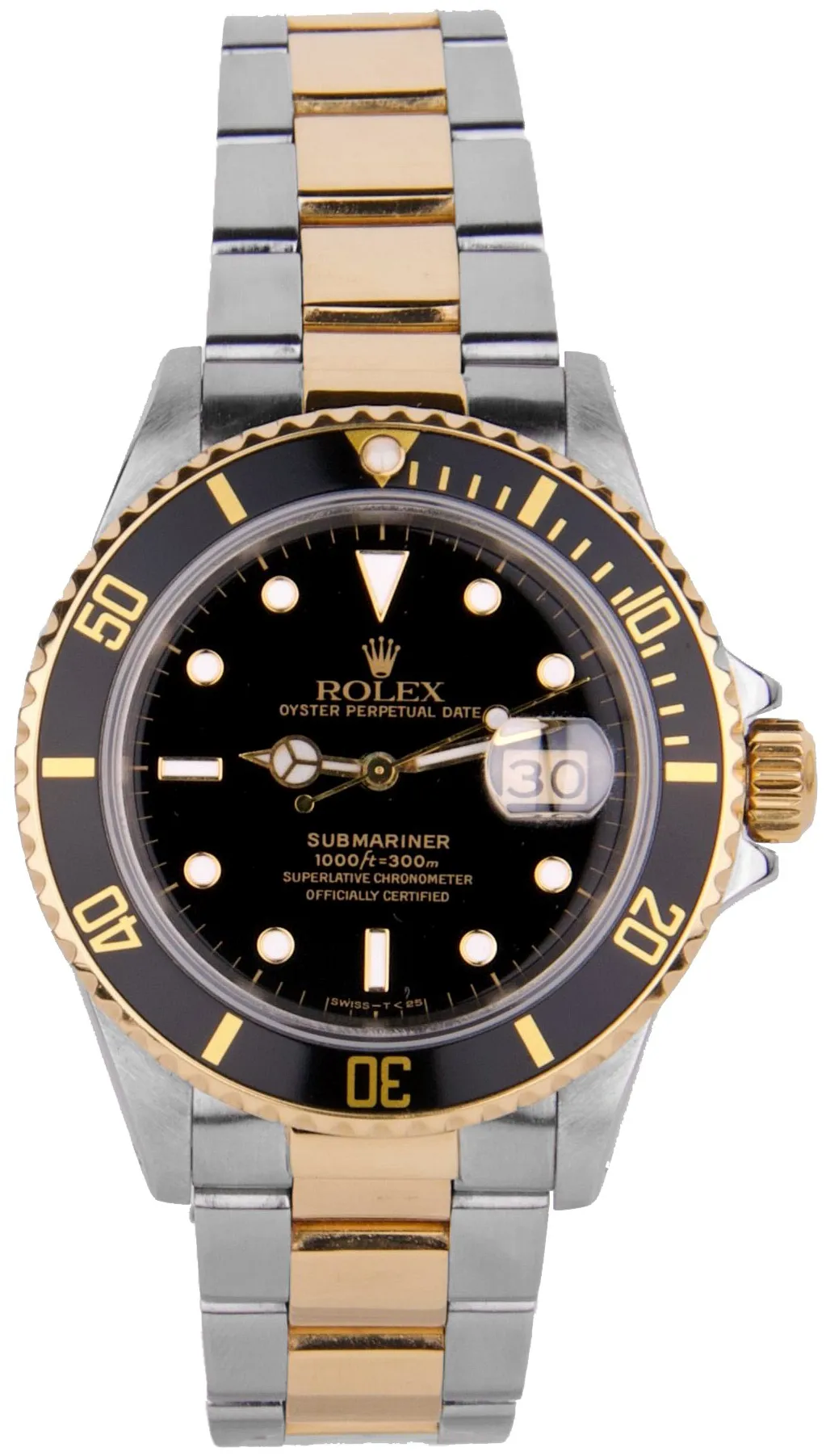 Rolex Submariner 16803 40mm Stainless steel Black