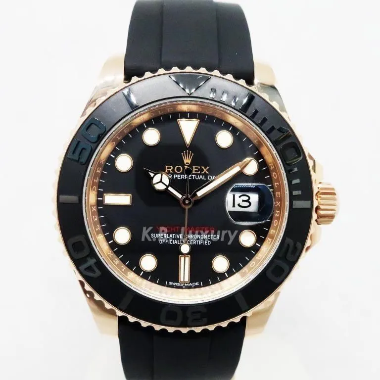 Rolex Yacht-Master 40 116655 40mm Rose gold Black