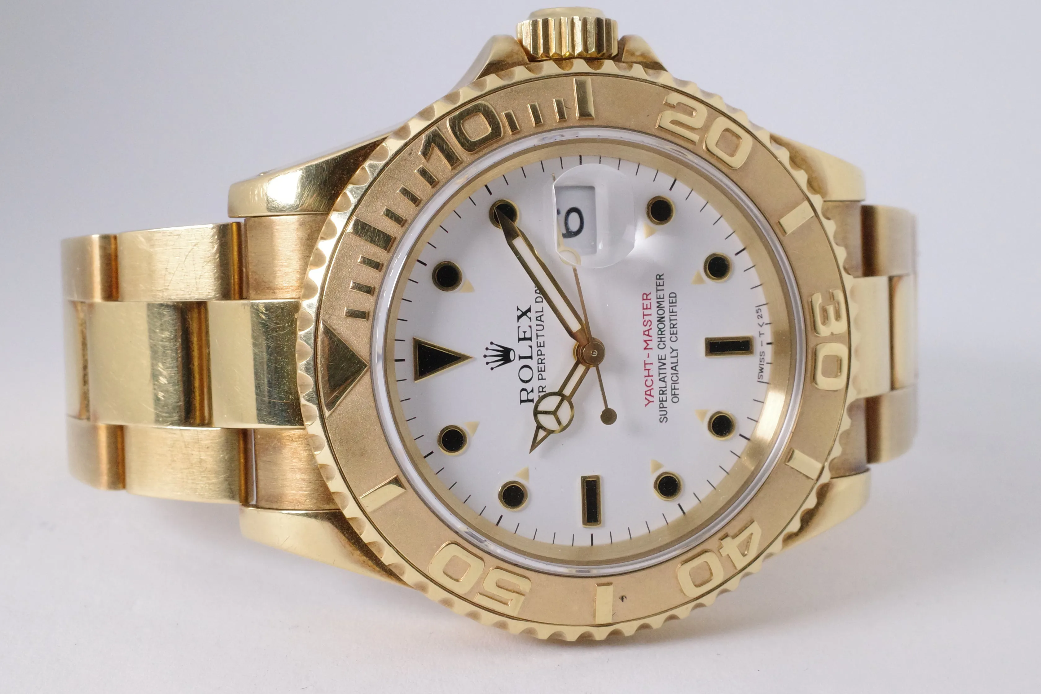 Rolex Yacht-Master 40 16628 40mm Yellow gold White 2