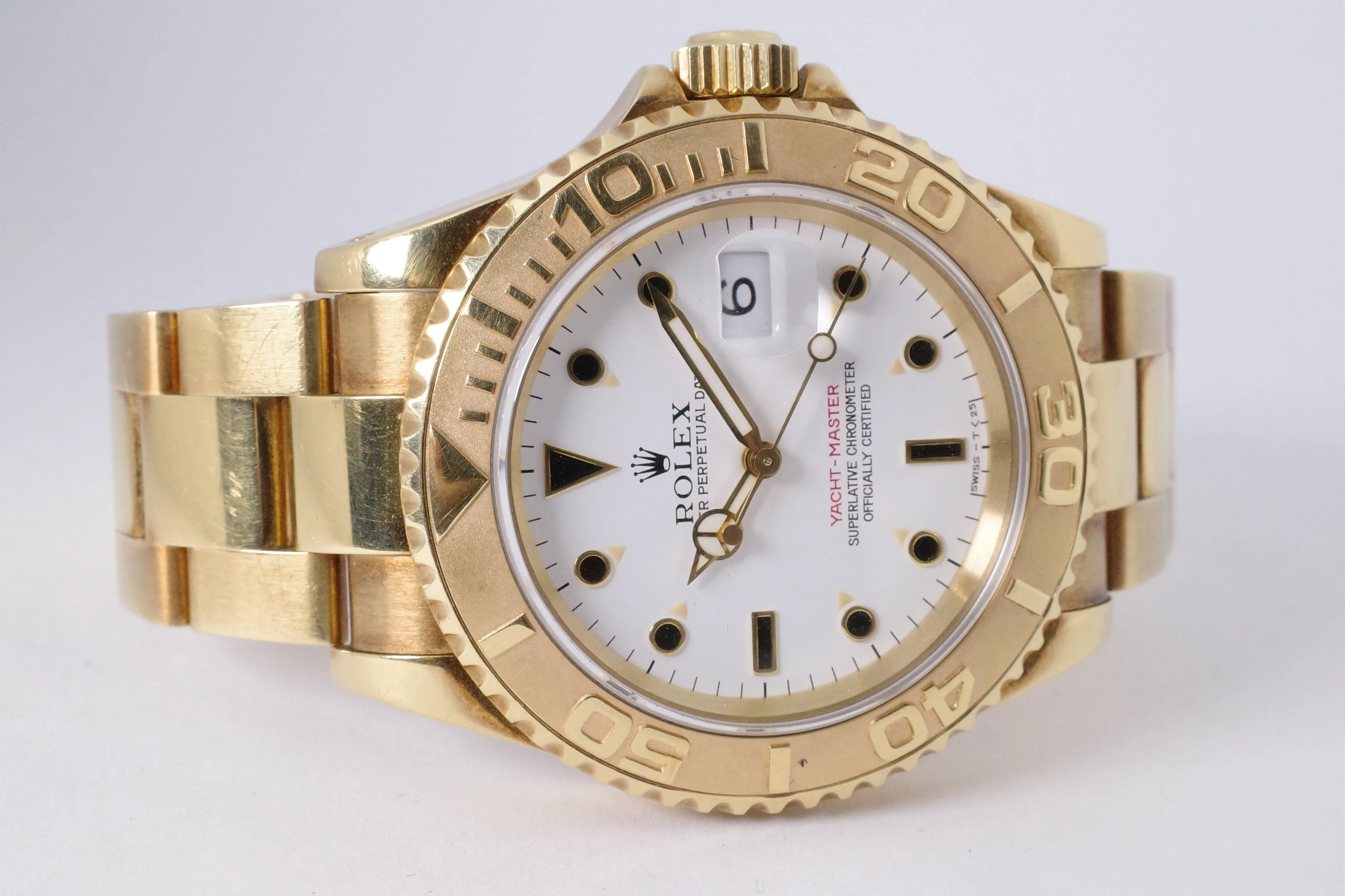 Rolex Yacht-Master 40 16628 40mm Yellow gold White 5