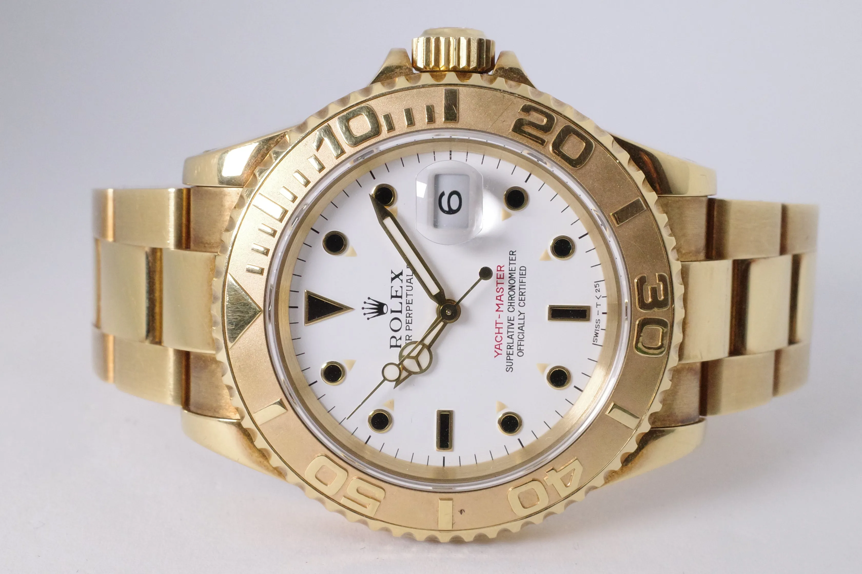 Rolex Yacht-Master 40 16628 40mm Yellow gold White 6