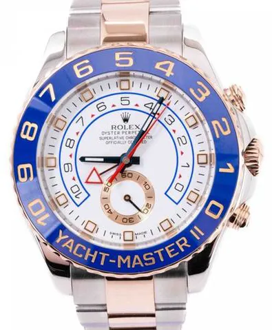 Rolex Yacht-Master II 116681 44mm Yellow gold and Stainless steel White