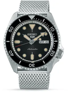 Seiko 5 Sports SRPD73K1 Stainless steel Black