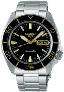 Seiko 5 Sports SRPK99K1 Stainless steel Black