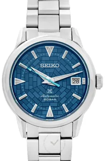 Seiko Alpinist SPB259J1 Stainless steel Blue