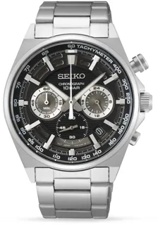 Seiko Chronograph SSB397P1 Stainless steel Black